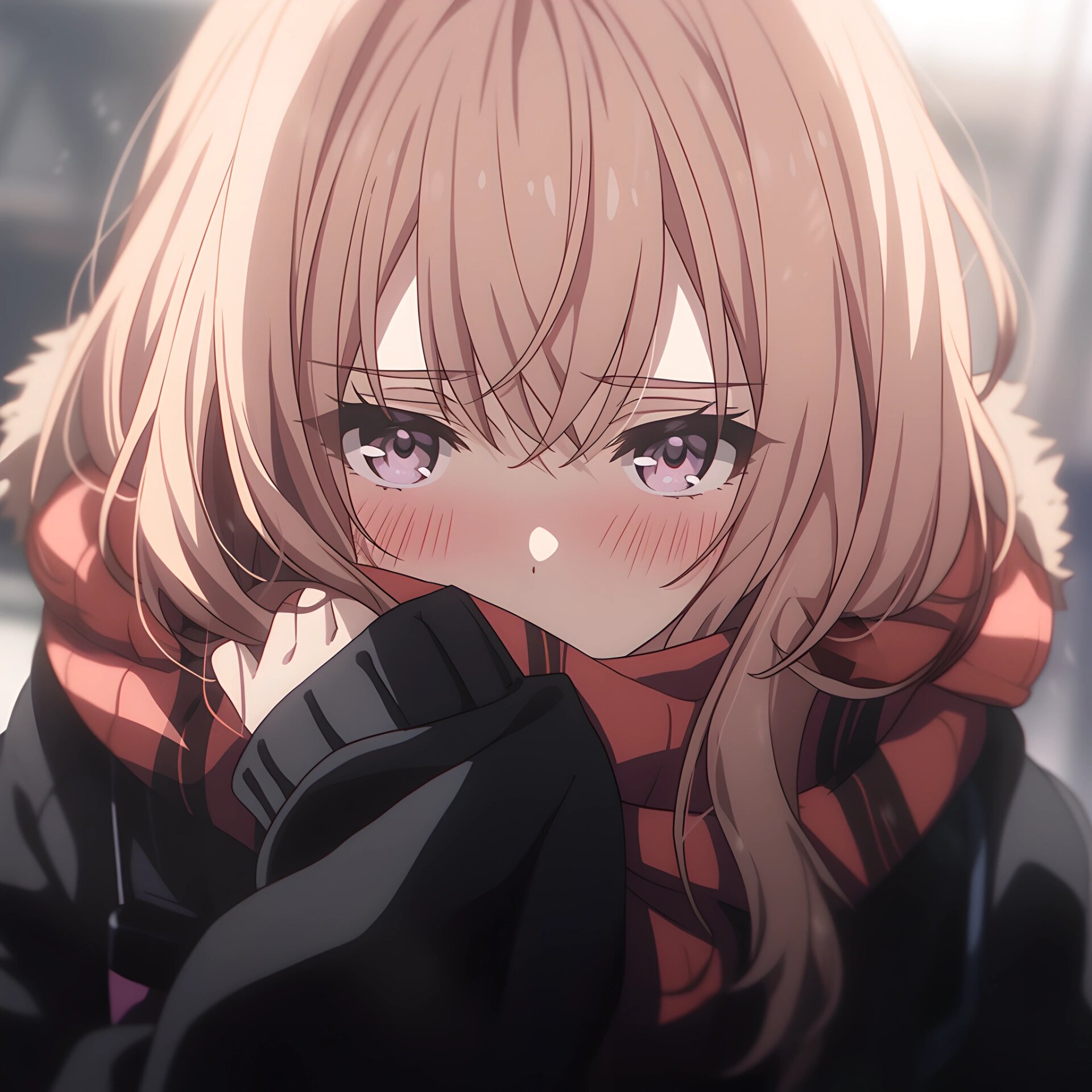 动漫女头|委屈屈