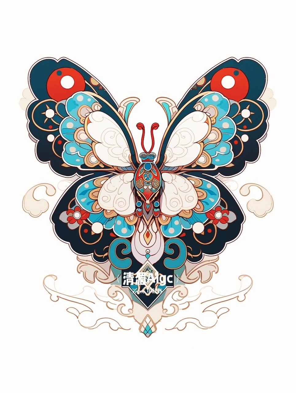 蝴蝶纹样更新 | 东方元素 敦煌元素纹样设计 蝴蝶纹样更新进行时 近期