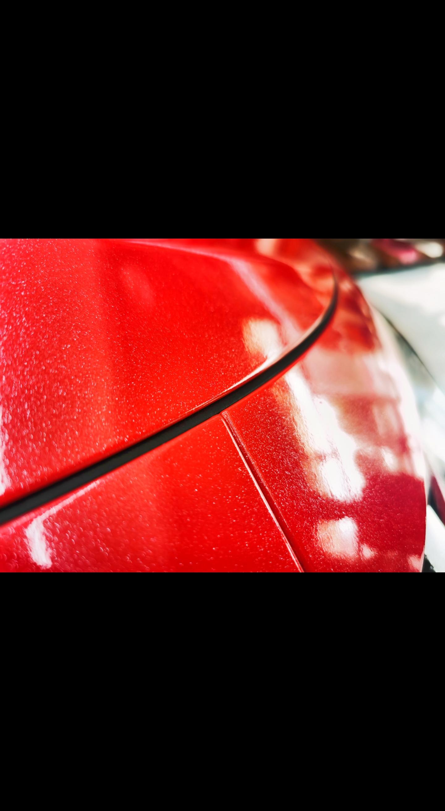 长安unik车身改色,白改珠光红