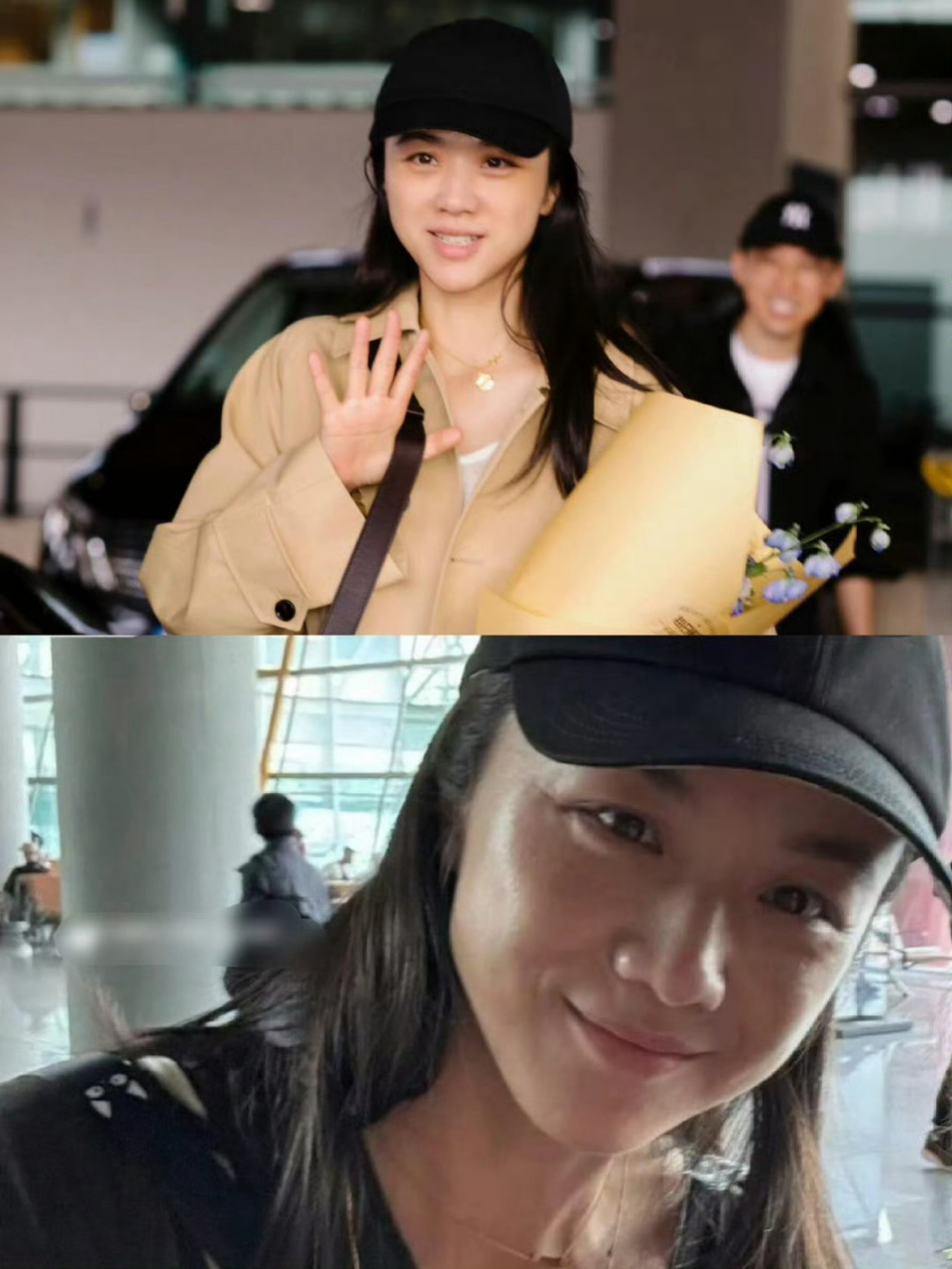 汤唯素颜好真实,有一种阳光自信的美.