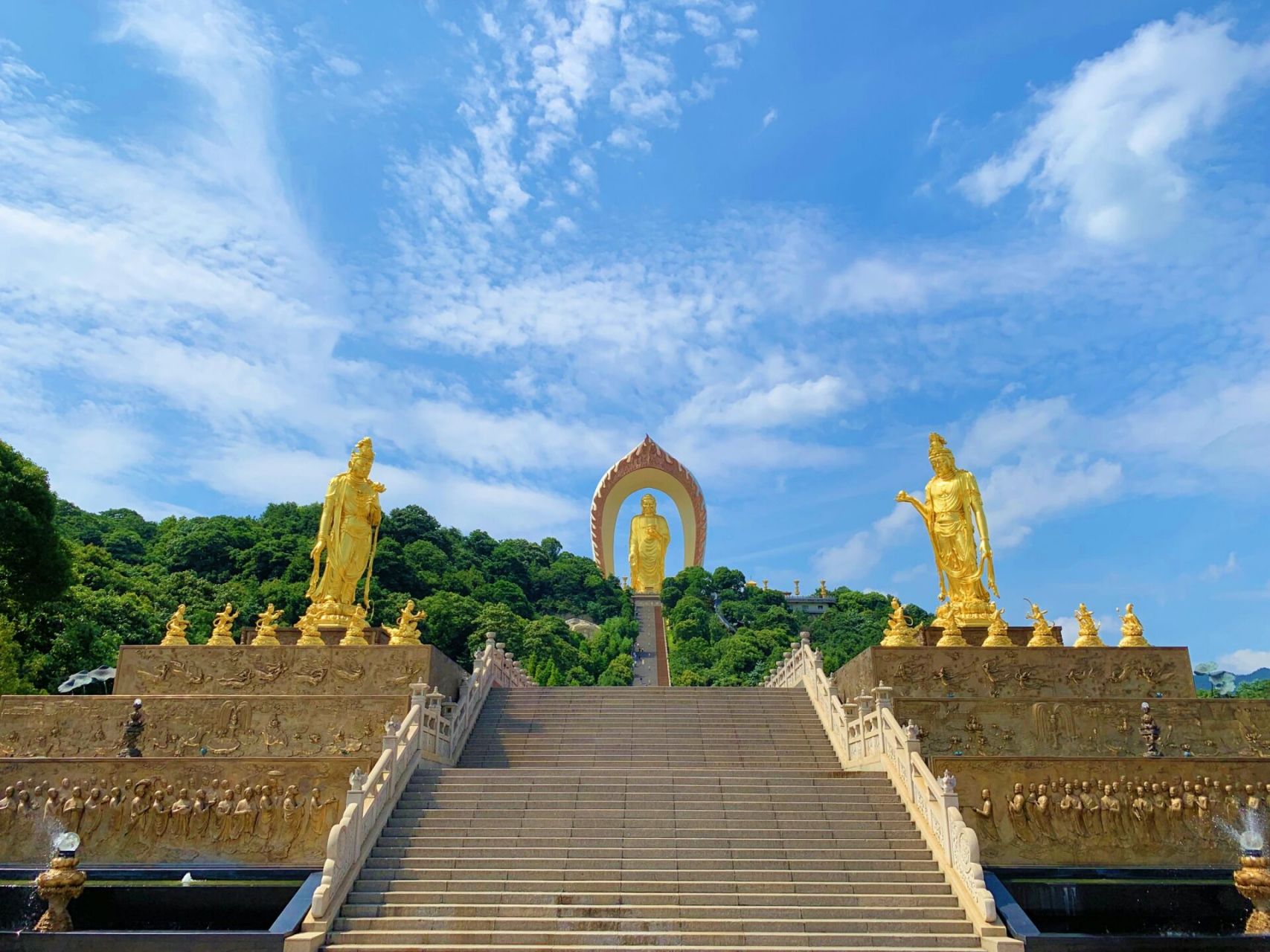 寻道拜佛day2庐山东林大佛 2023年6月28日 前一天晚上从湖南省衡阳市