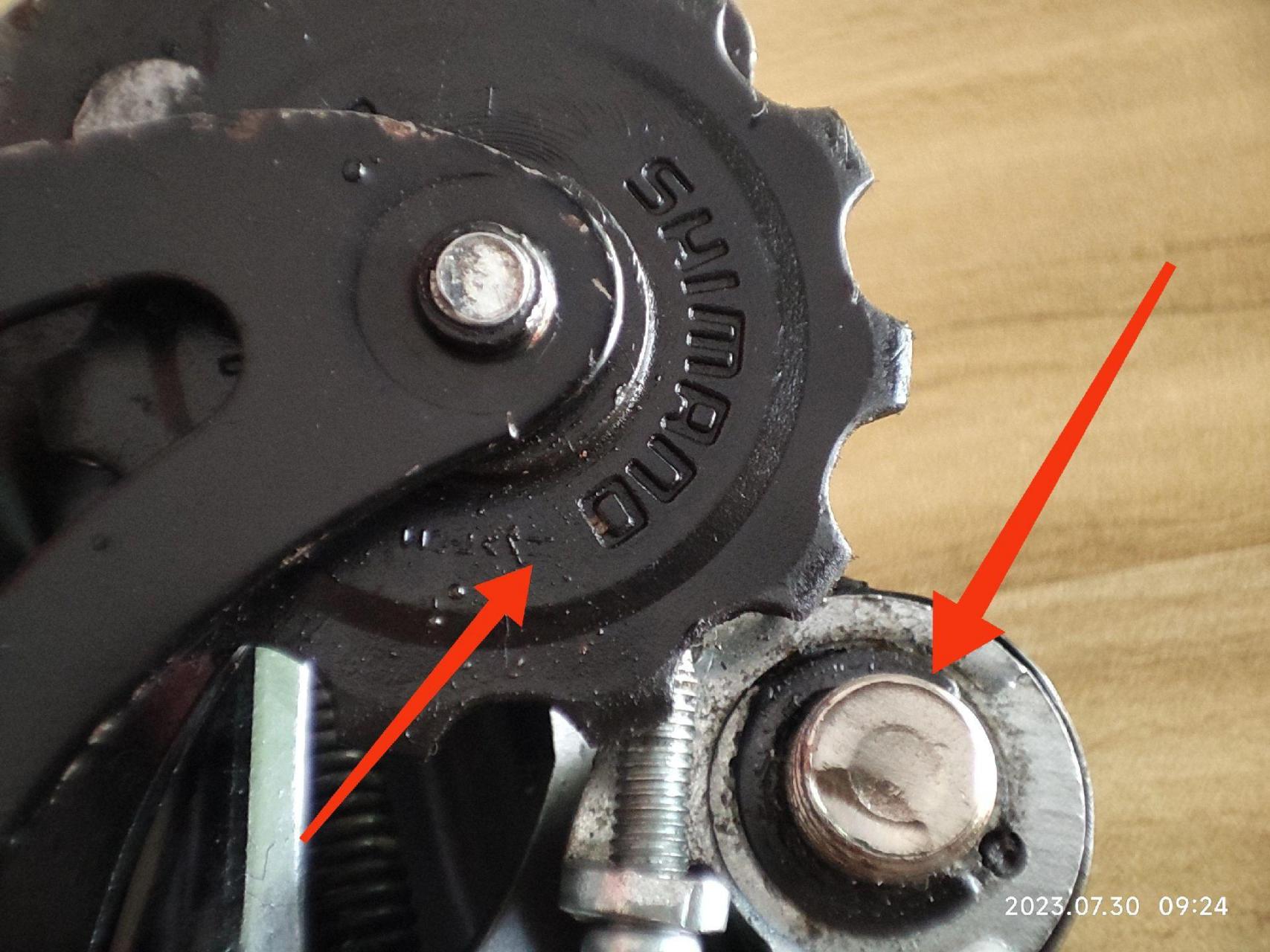 真假禧玛诺m370后拨