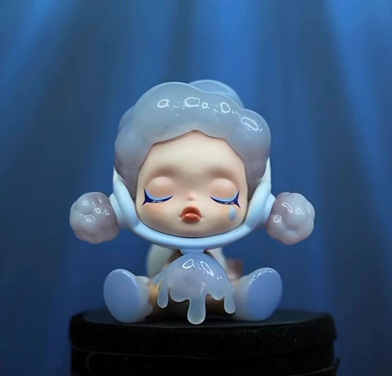 泡泡玛特sp新品 食梦动物系列实物图 喜欢酷酷的企鹅93狐狸02