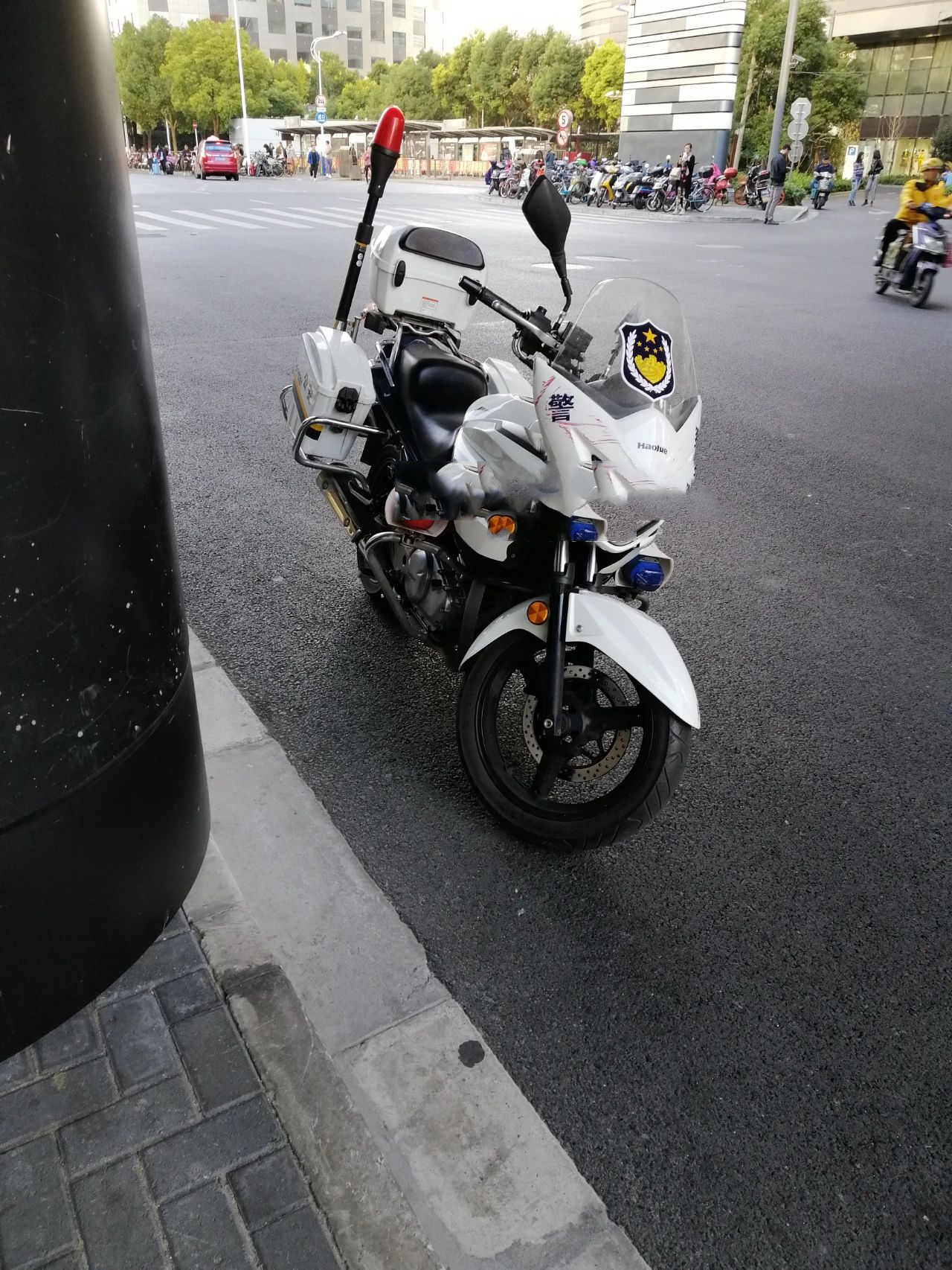 豪爵骊驰gw250警用摩托