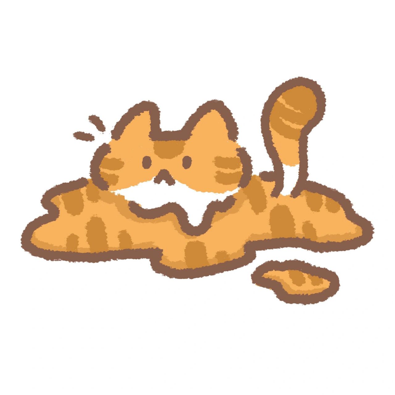 猫咪头像|猫是液体90 喵?怎么融化了!