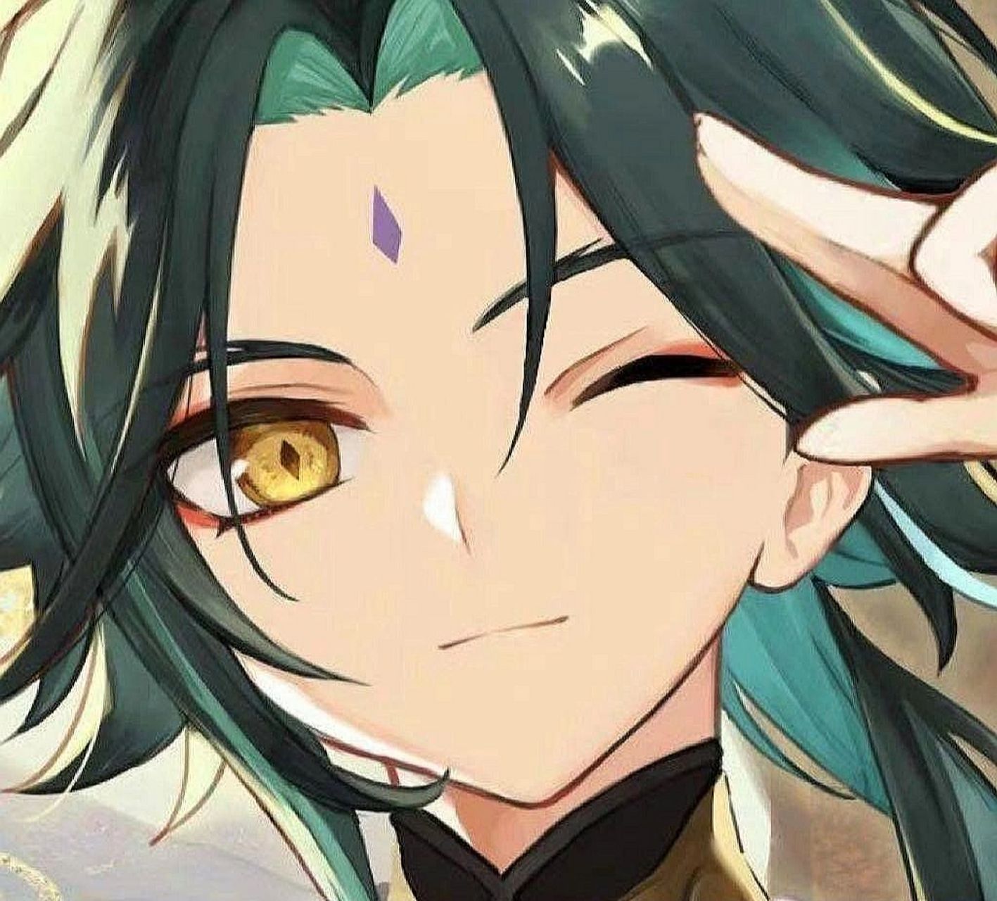 【原神】魈-魈宝贝好看的头像 最后一张真的可爱死 是可以用来做头像