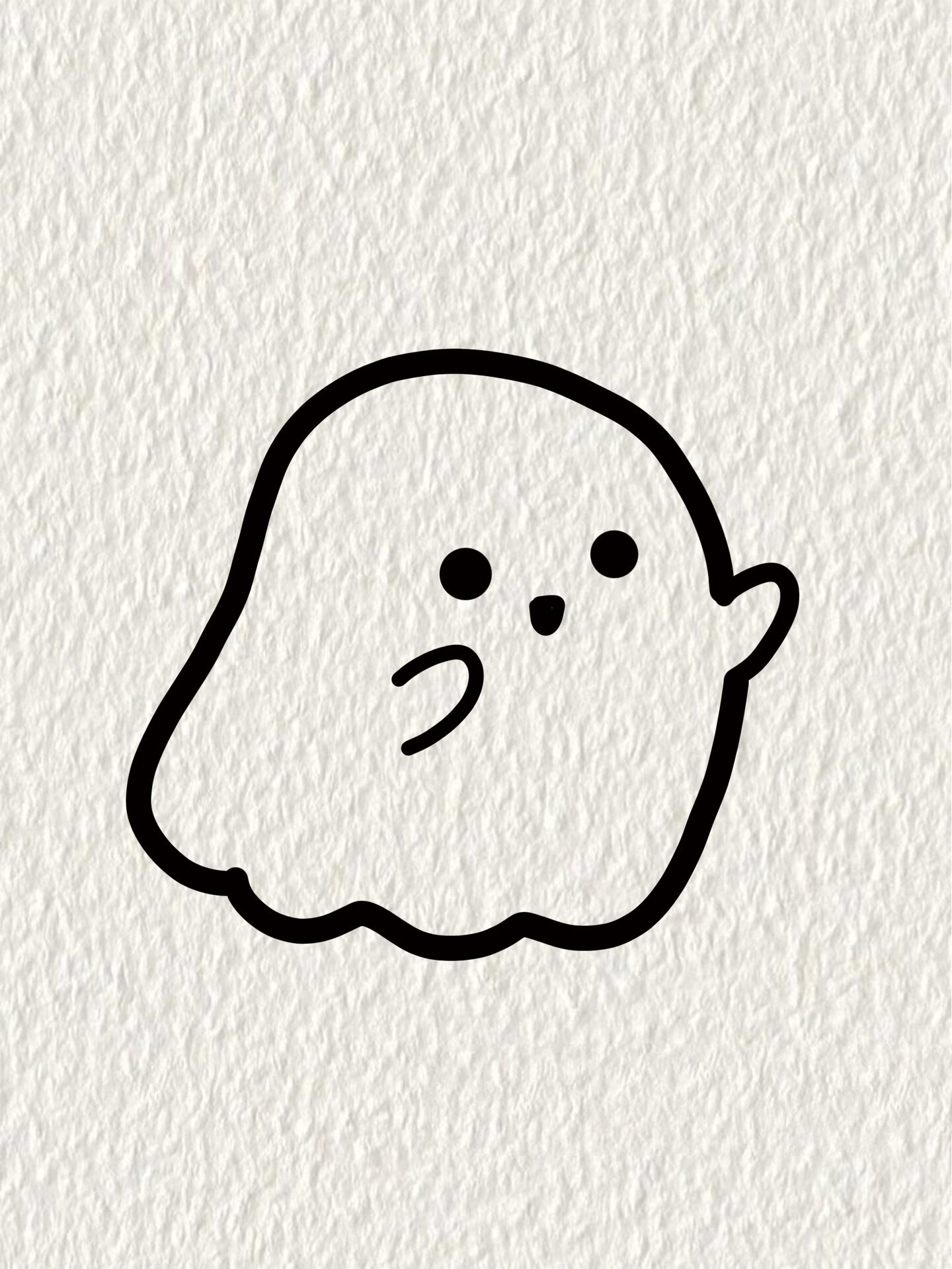 简笔画教程|小幽灵