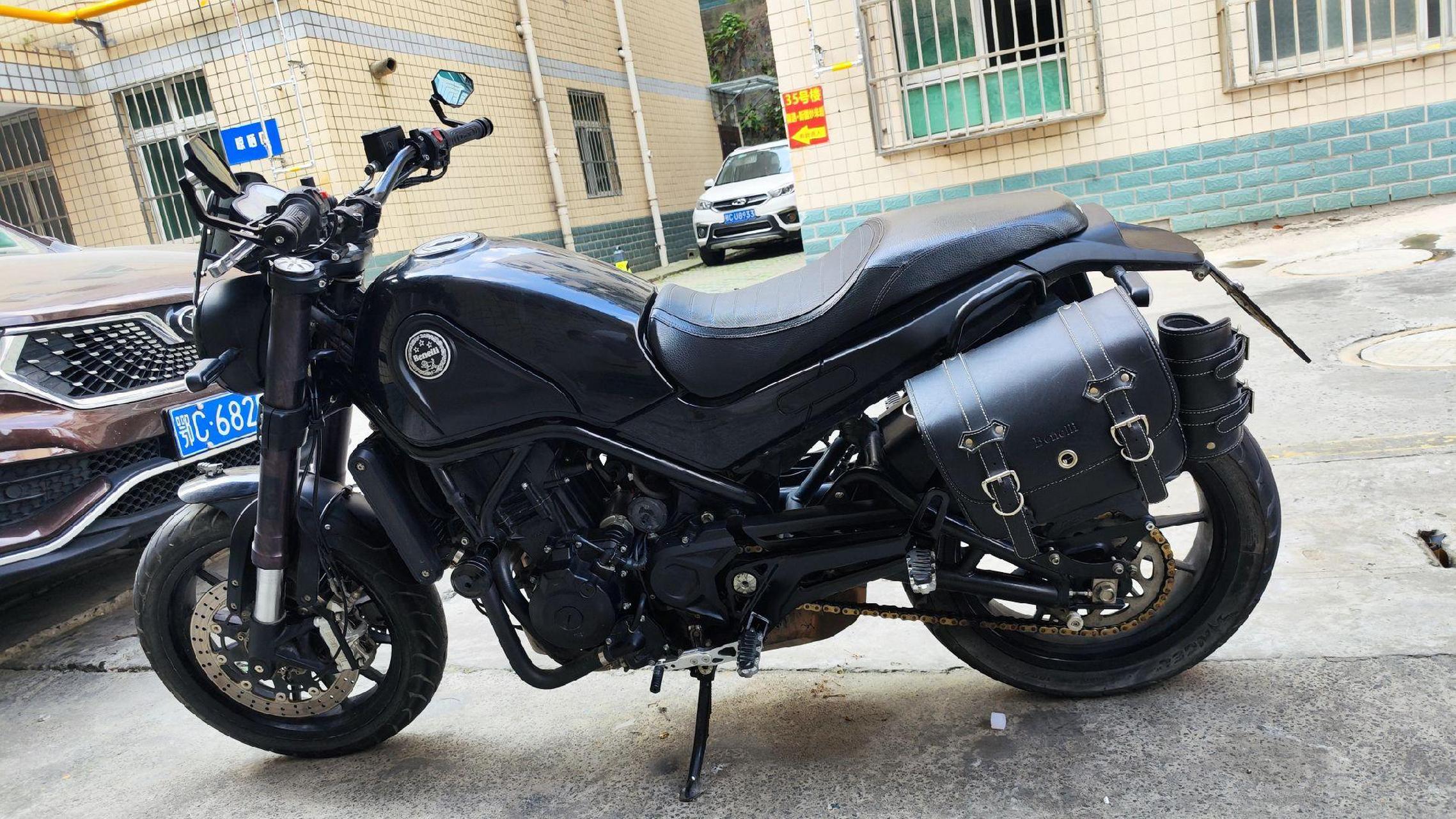 18年12月贝纳利幼狮500, 贝纳利 加装手把镜,快拆边包,保养刚做,.