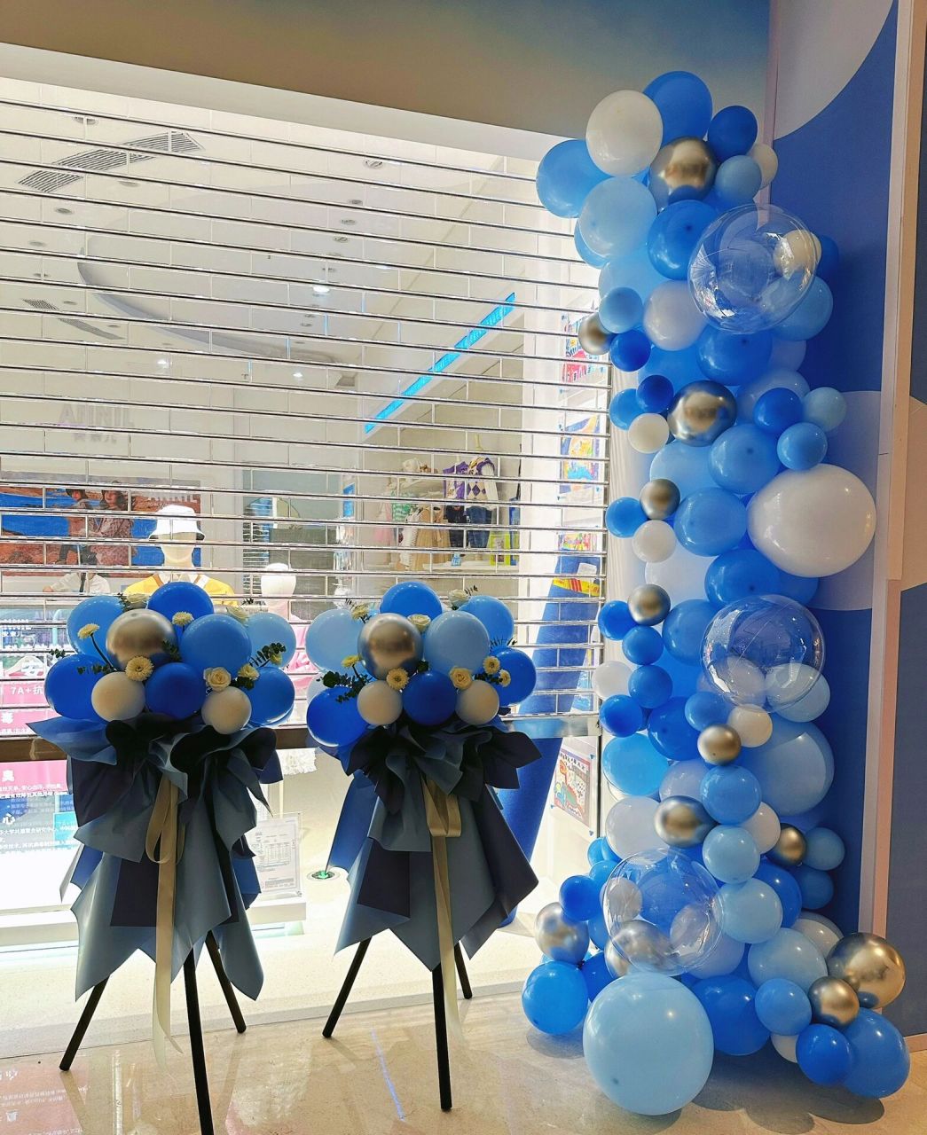 商场开业气球布置