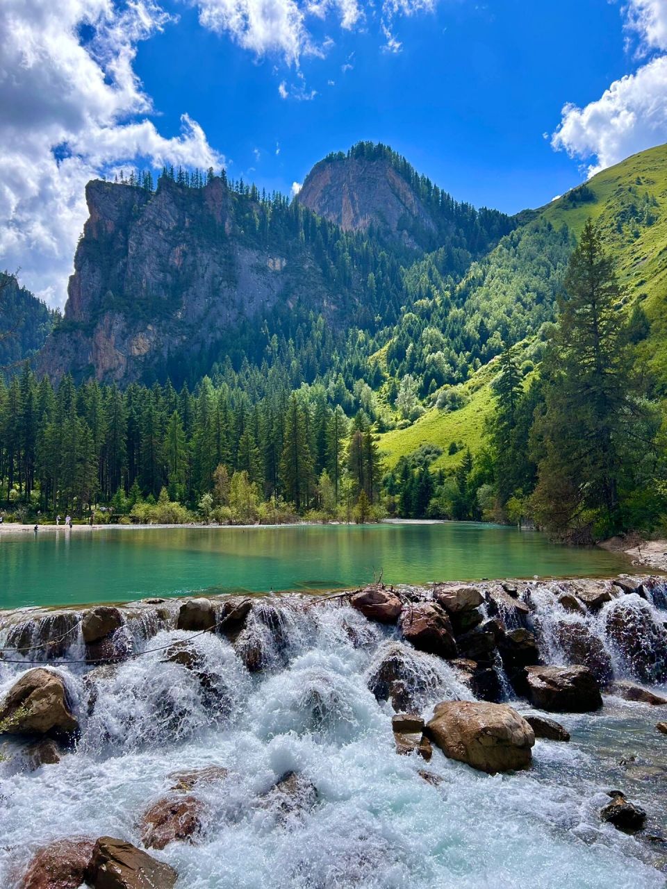 甘南卓尼大峪沟99风景绝美的无人秘境      在兰州报了一个298元