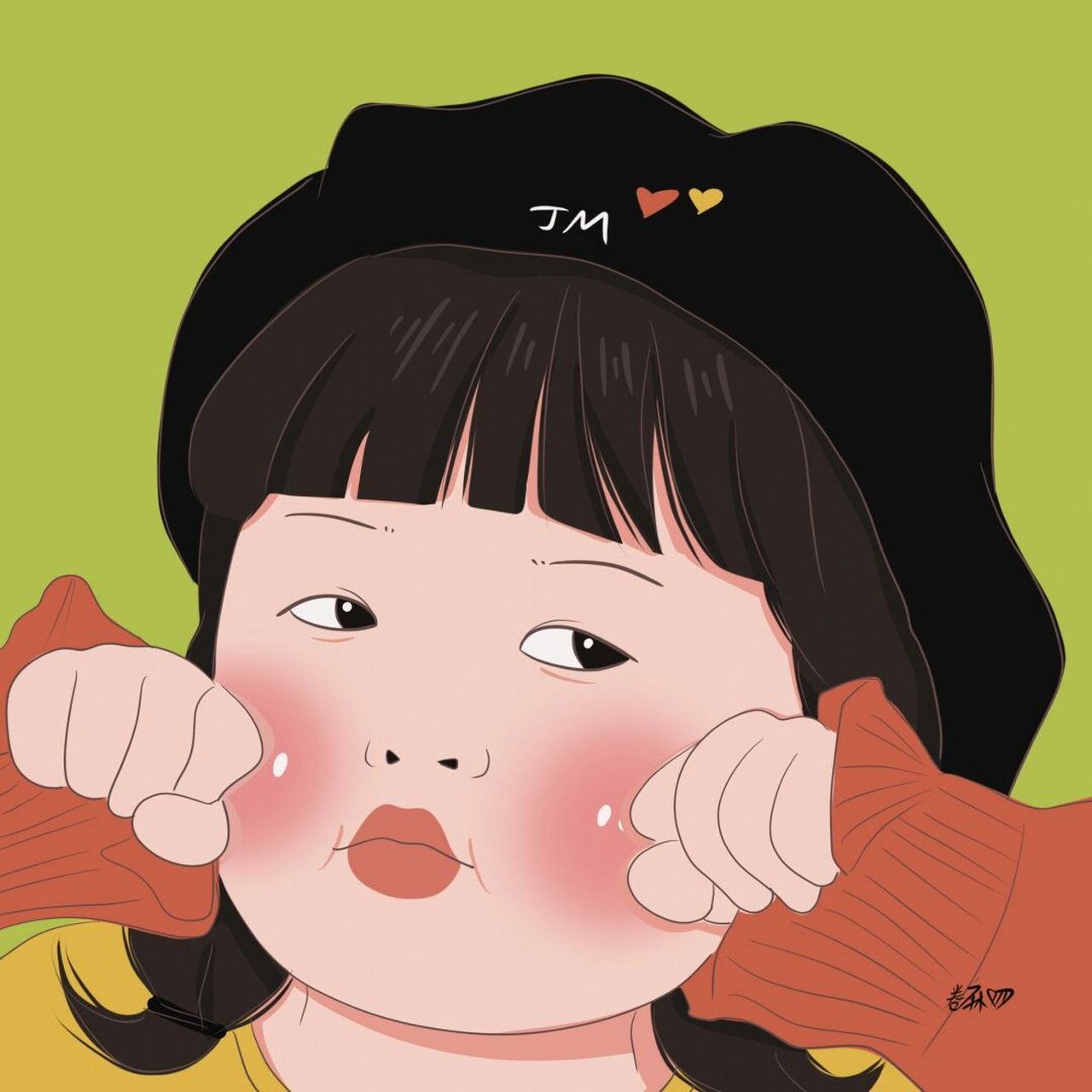 插画 | 头像 | 啾咪啾咪!