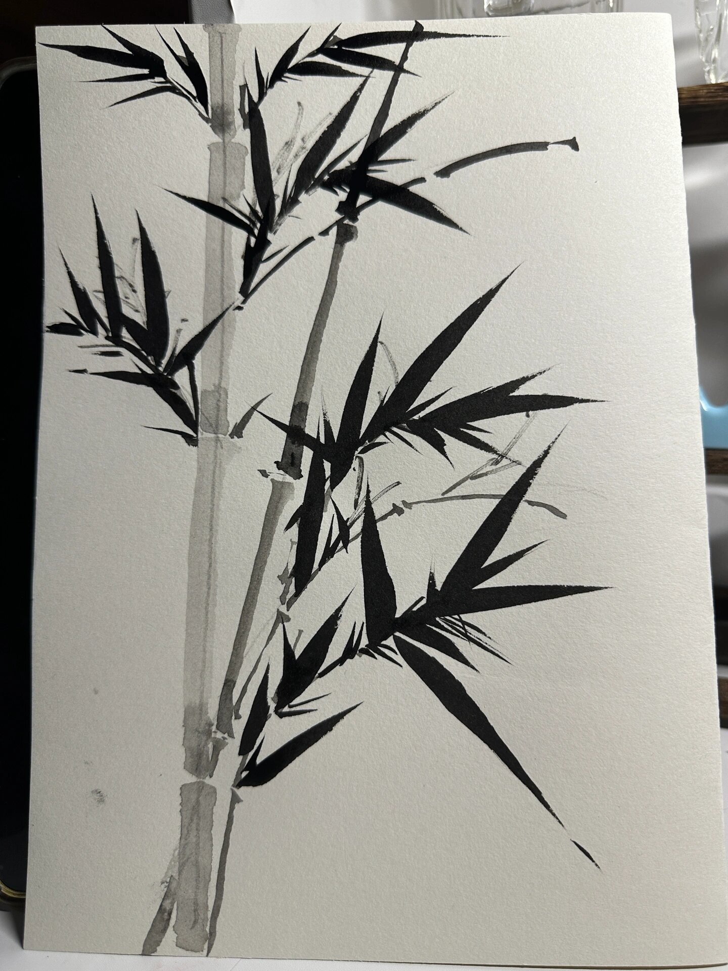 国画竹子教程(粉丝解答)简单易学,附带步骤