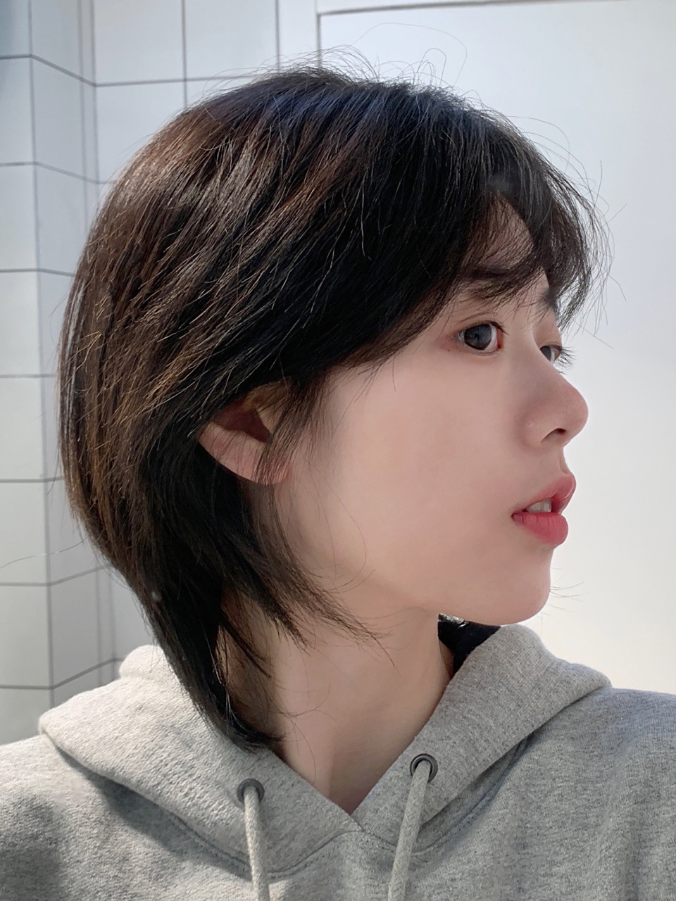 发型打理|高颅顶蓬松感日系层次短发 ok,让我来说一下叭～ 关于发型