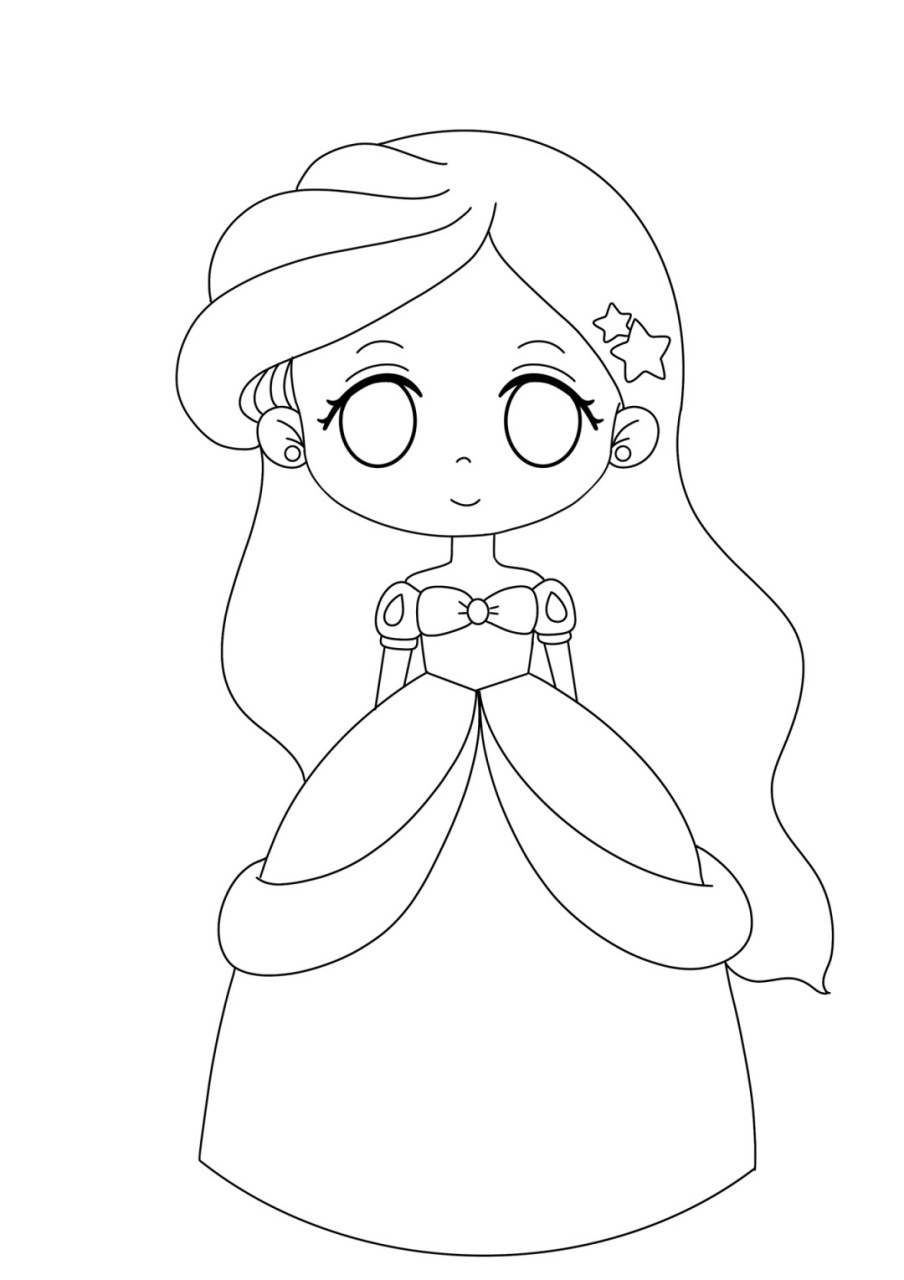 爱丽儿公主儿童创意画 公主人物画 #创意美术儿童画# #简笔画教程