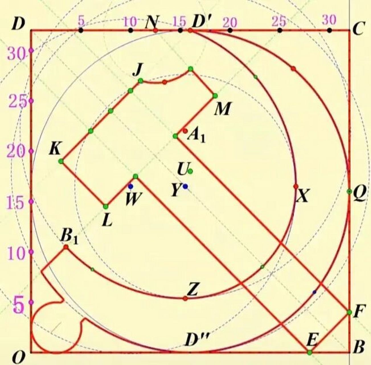 党徽绘画(真的不难画,建议大家试试) 党徽绘画(真的不难画,建议大家试