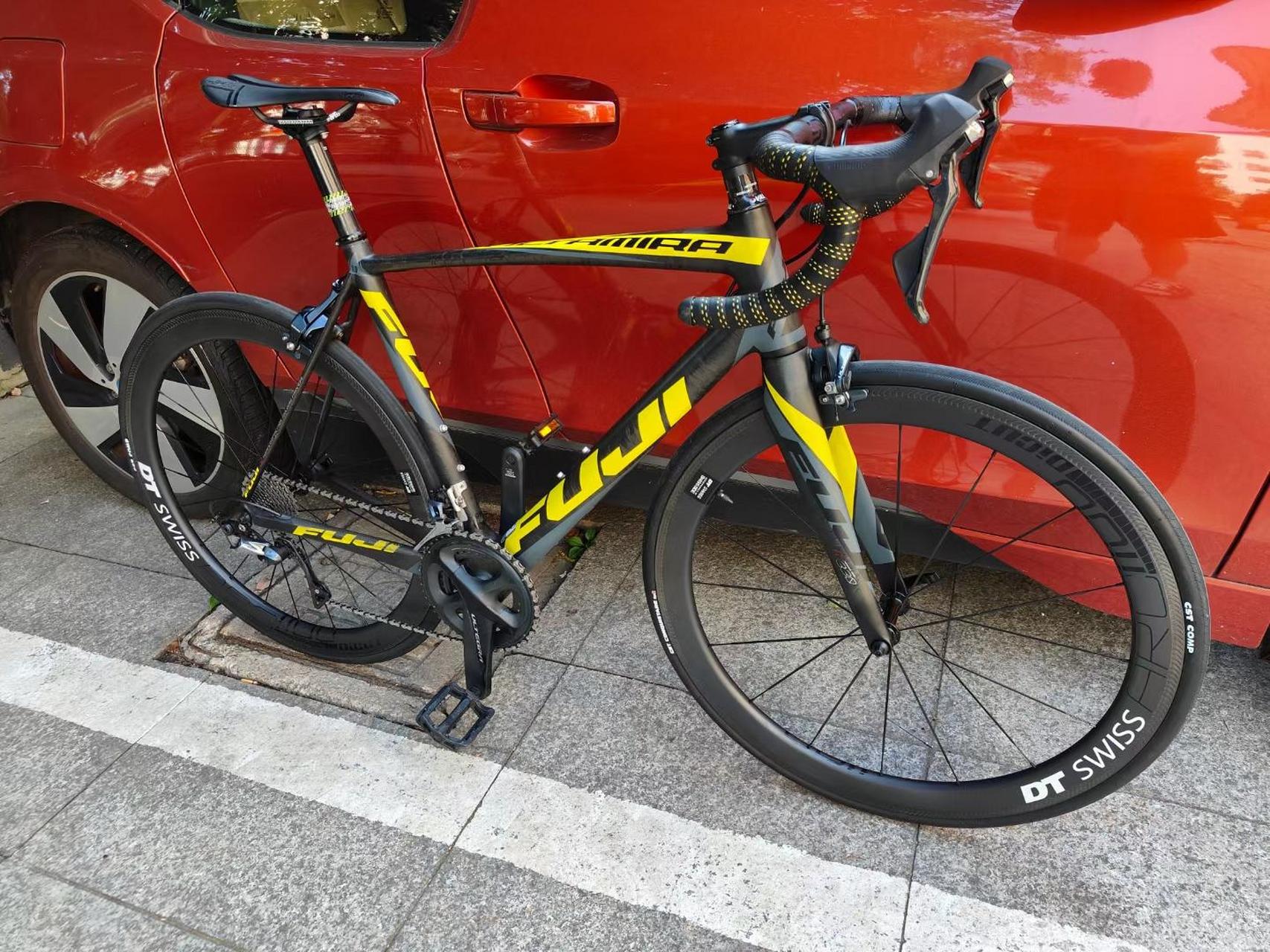公路车富士fuji sl10顶级碳纤维公路车,全碳整车  美国fuji altamira