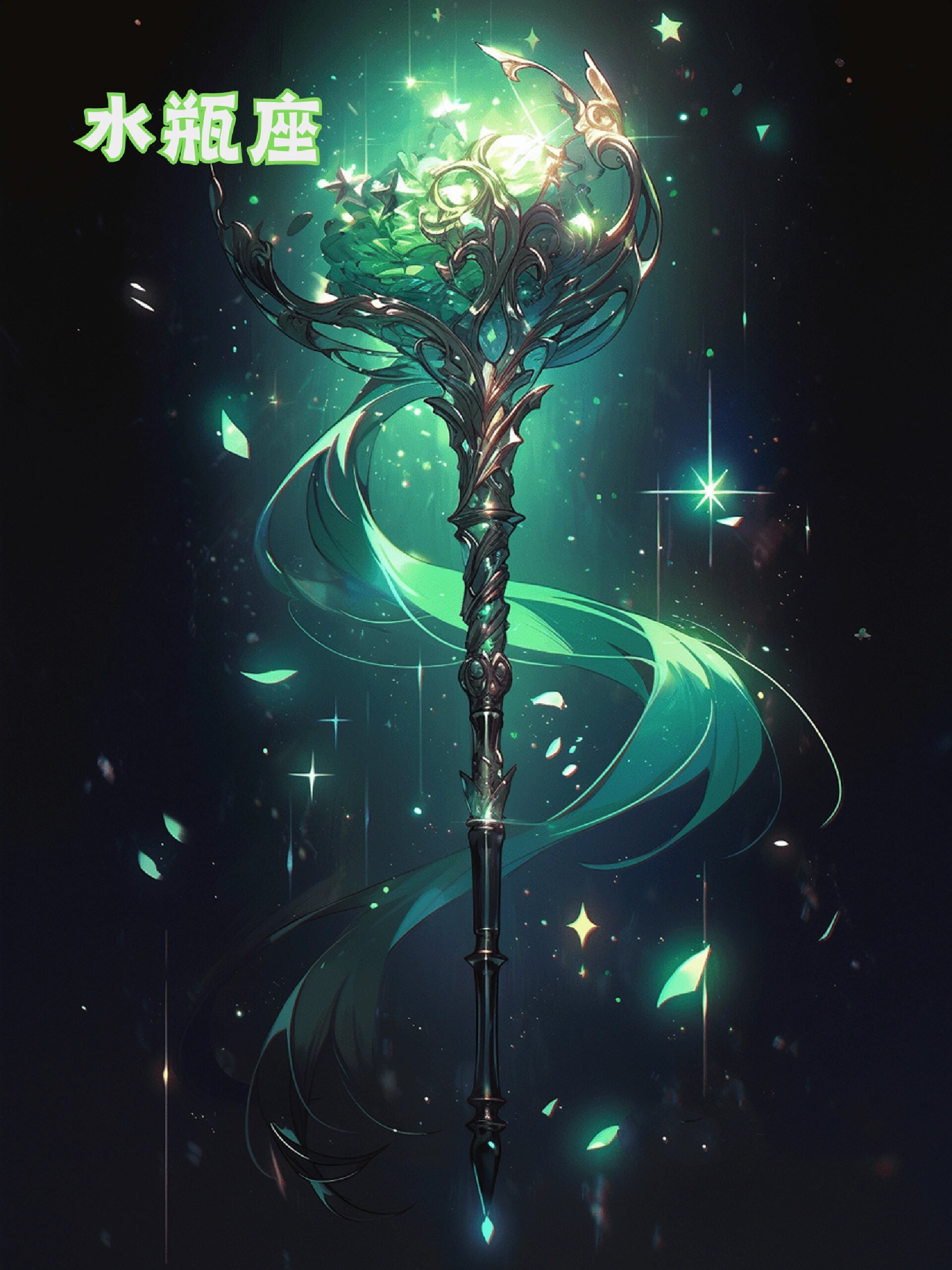 十二星座专属魔法权杖 夏日滤镜