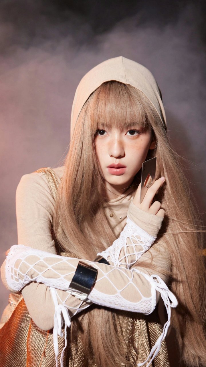 周也新风格,有点周迅的感觉了