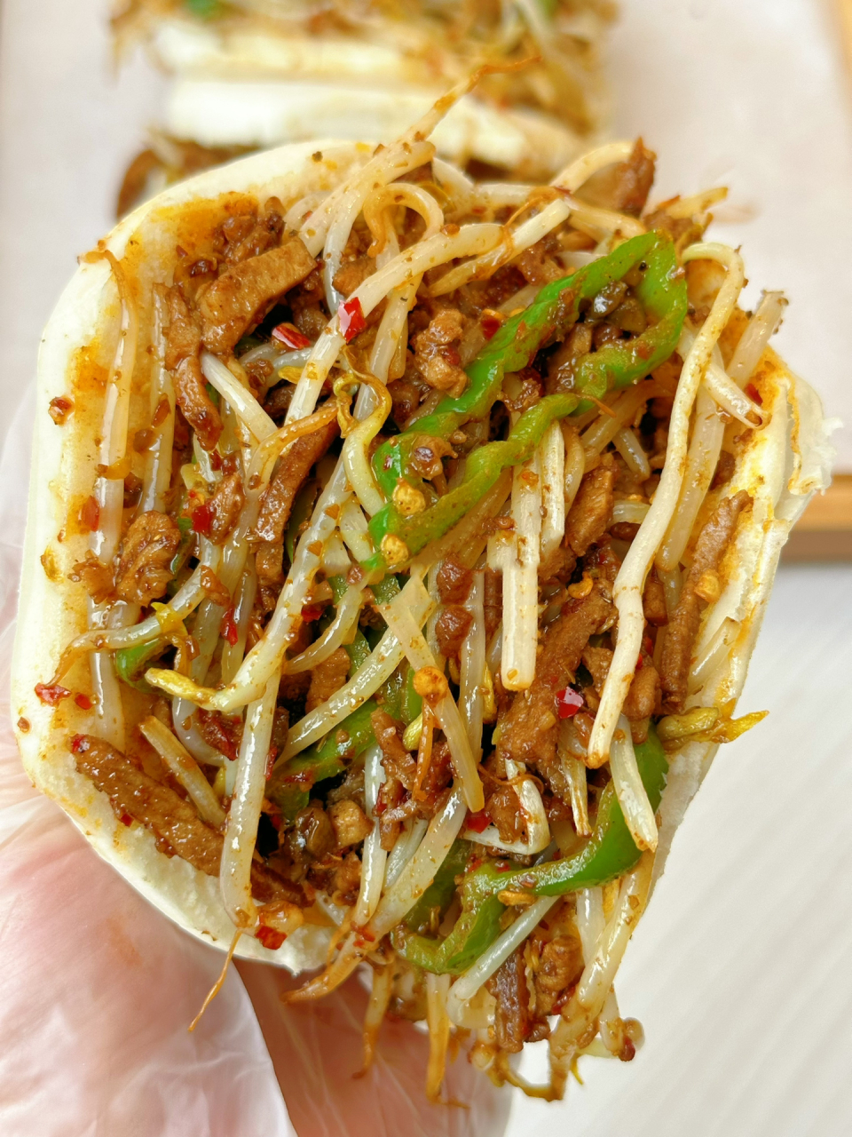 路边摊夜市的孜然肉夹馍,让我做出来了! 太好吃了!