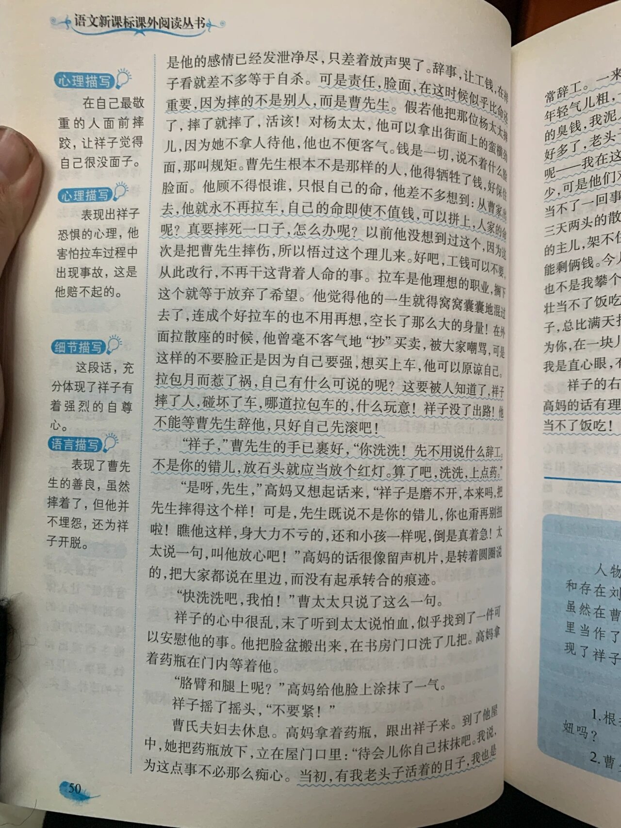 骆驼祥子批注七