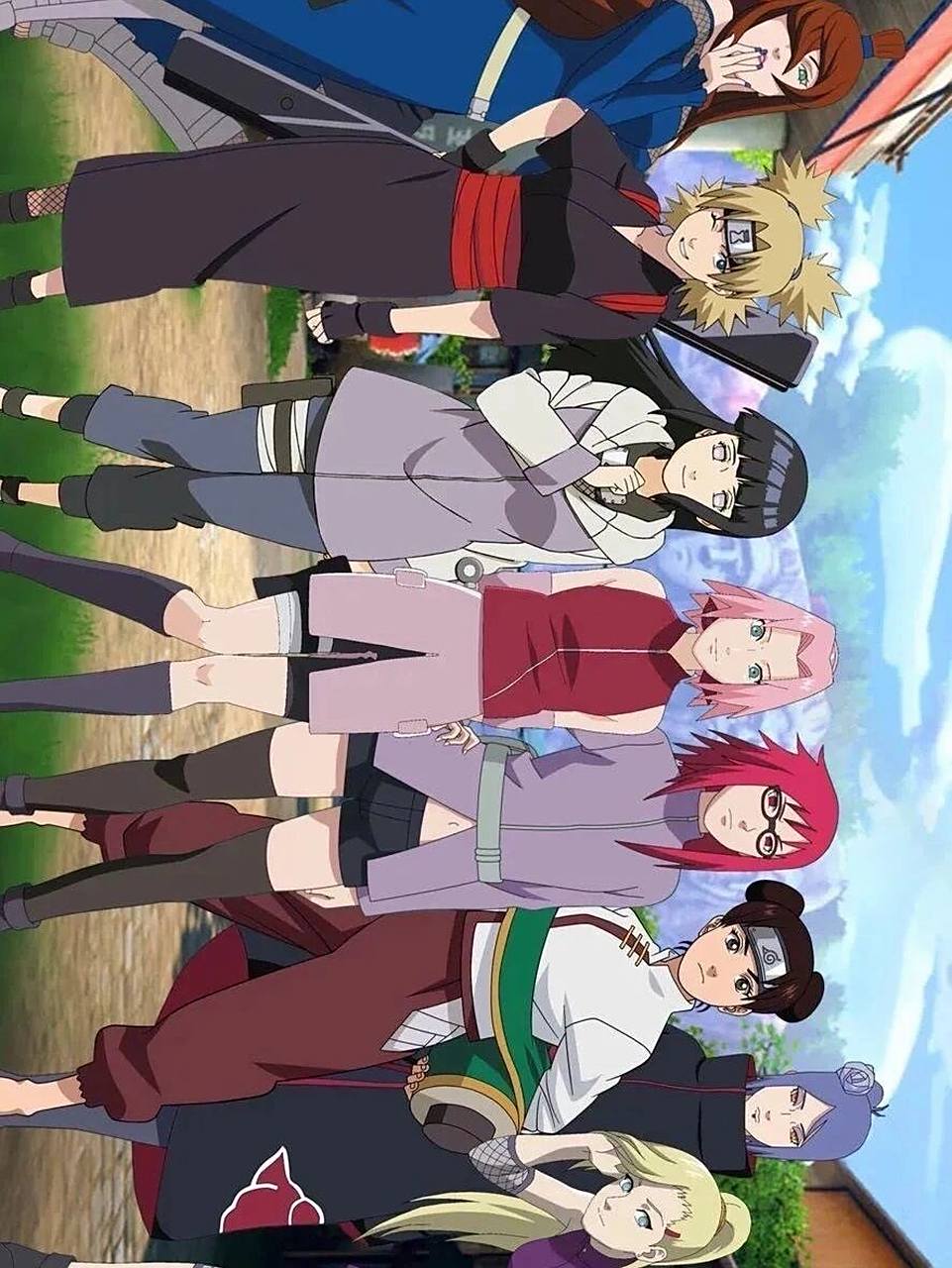 火影忍者全家照来啰!