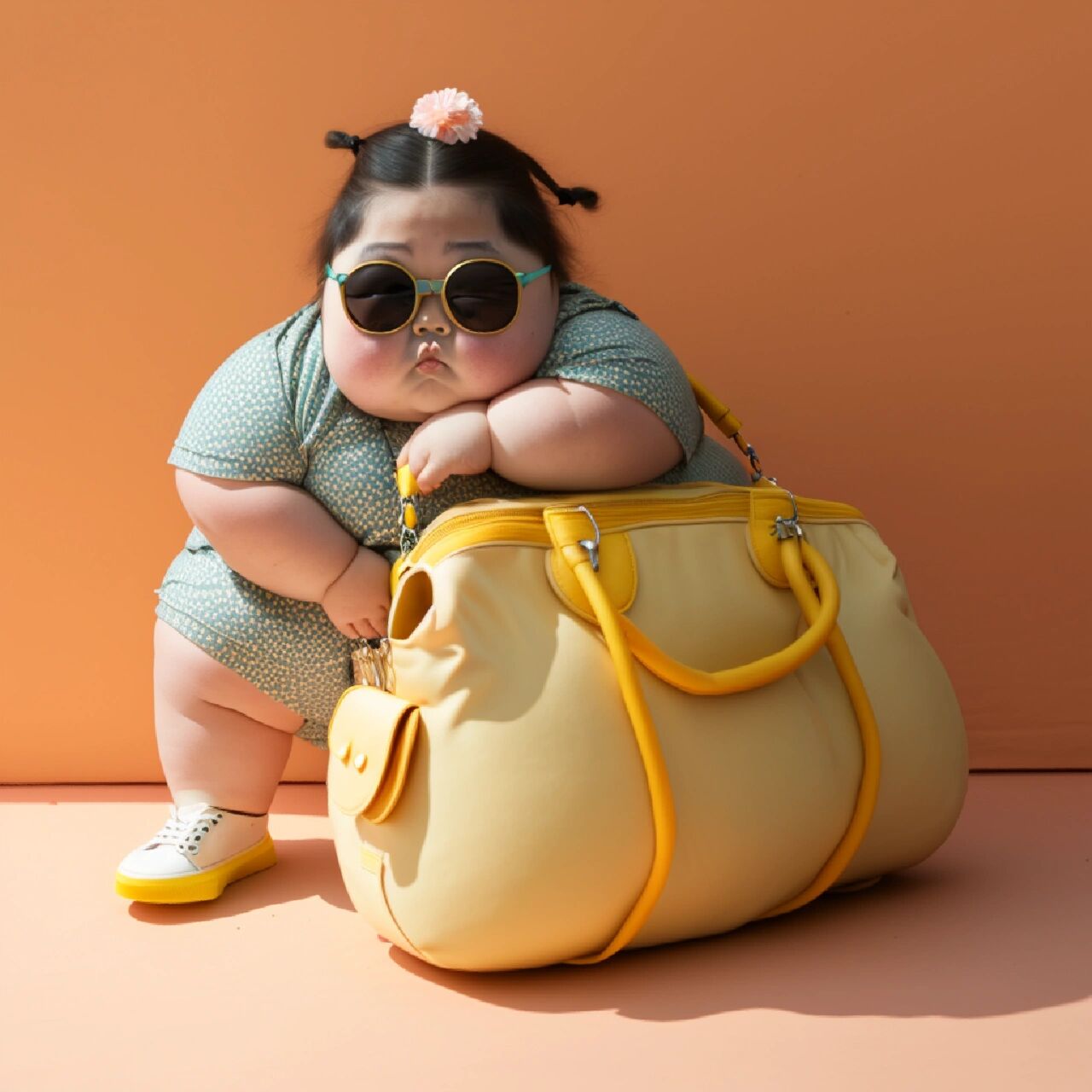 胖妞萌萌新款头像来了!