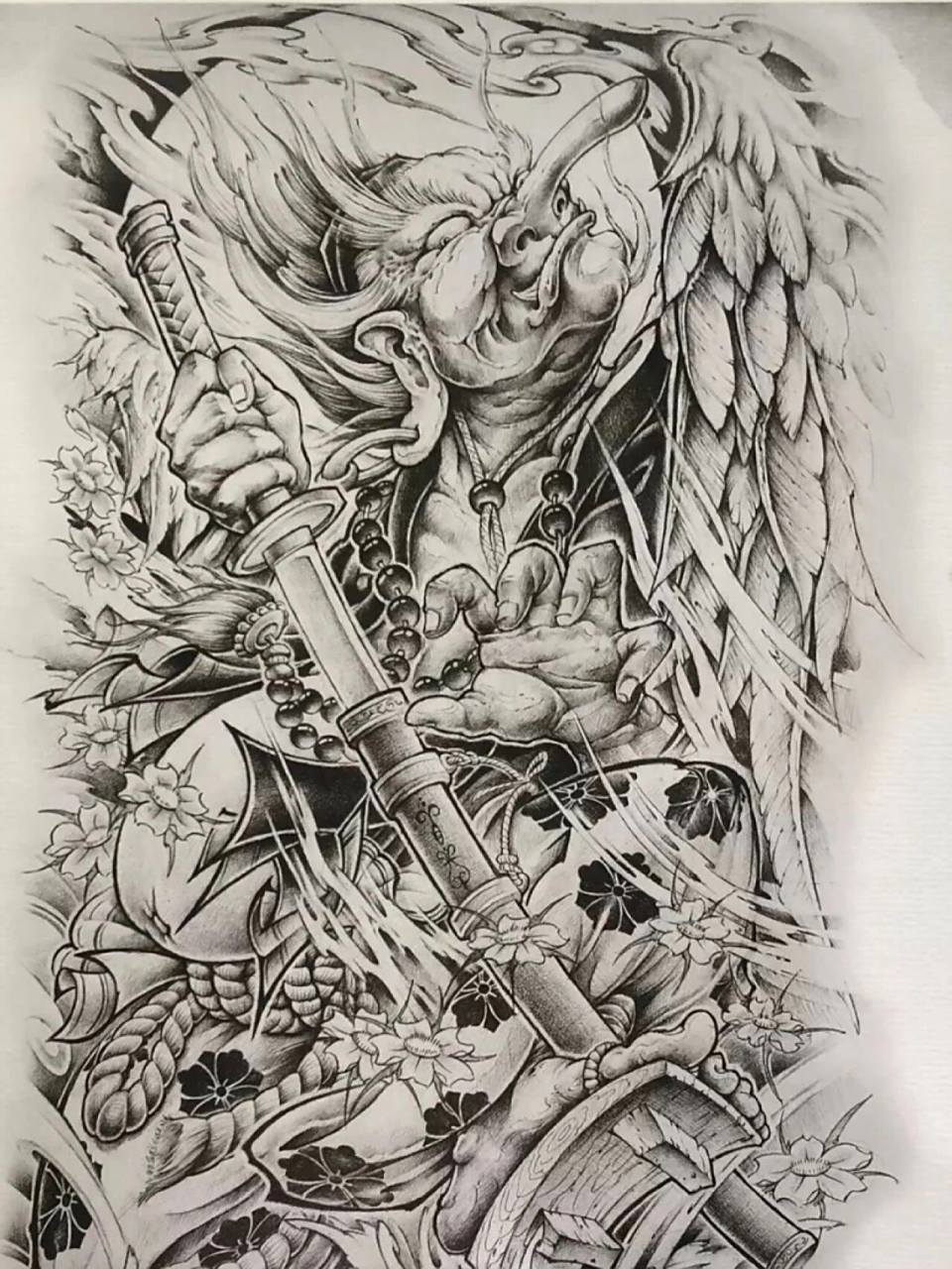 100个适合满背纹身素材 100个适合满背纹身素材,第40个