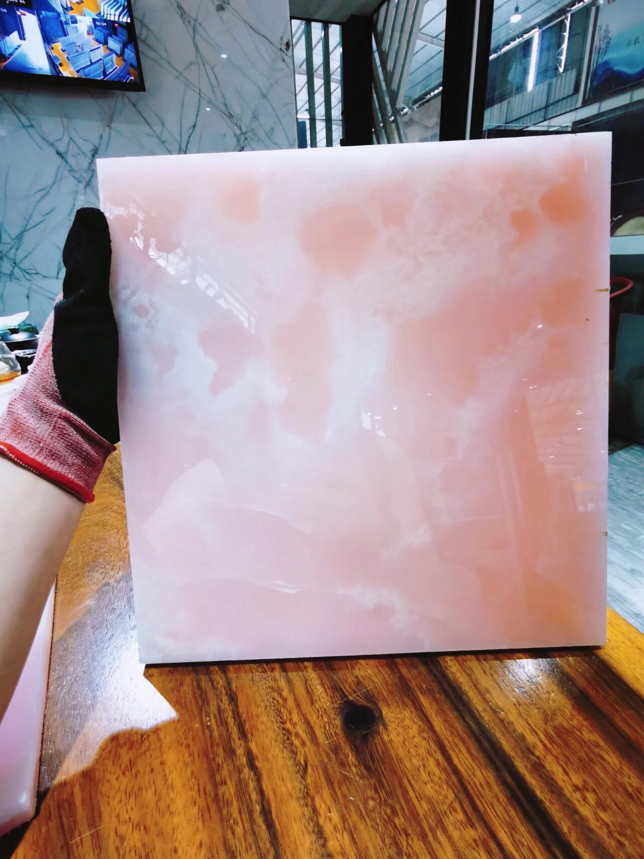 一款看着就香甜的大理石