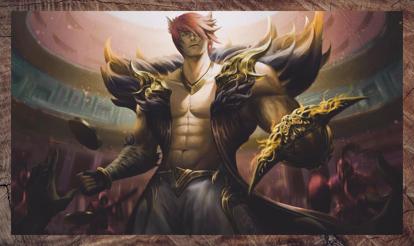 英雄联盟腕豪板绘作品