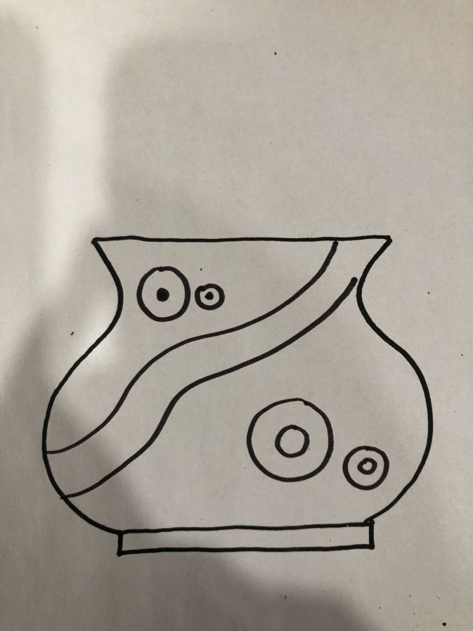 花瓶的画法 儿童图片