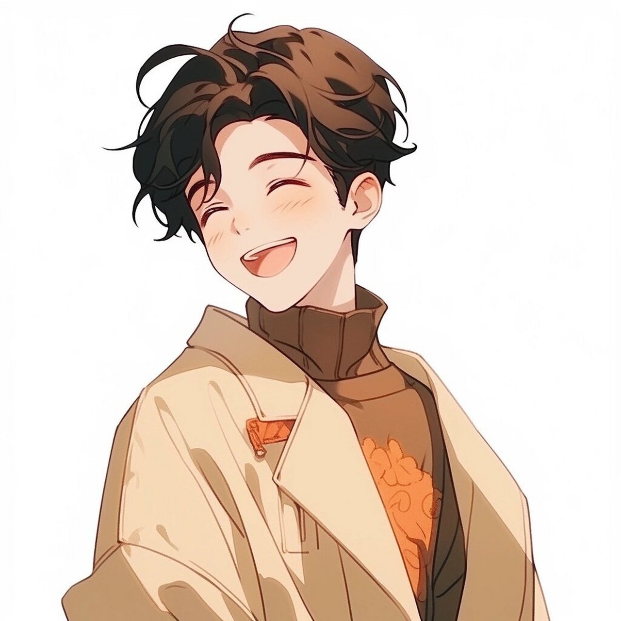 男生头像|爱笑的人运气不会太差