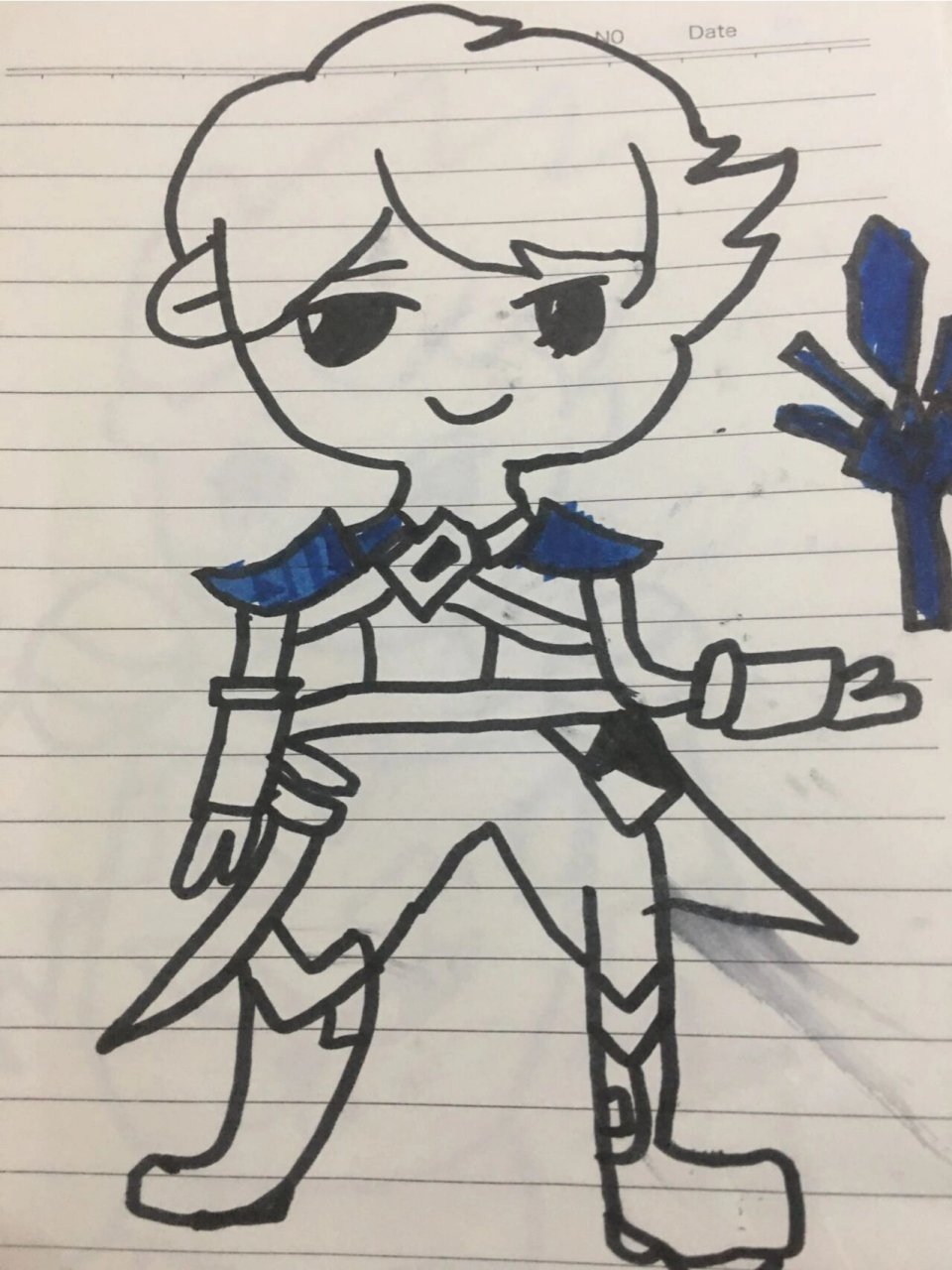 王者荣耀诸葛亮简笔画