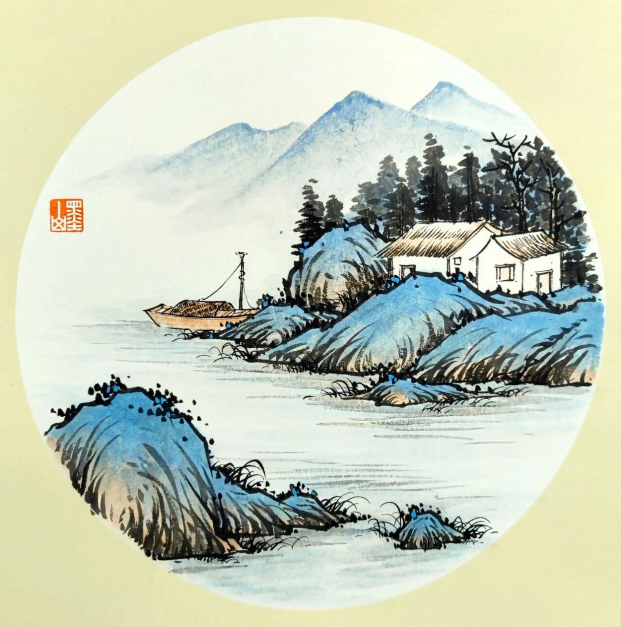 松江水云际,屈指不多程.