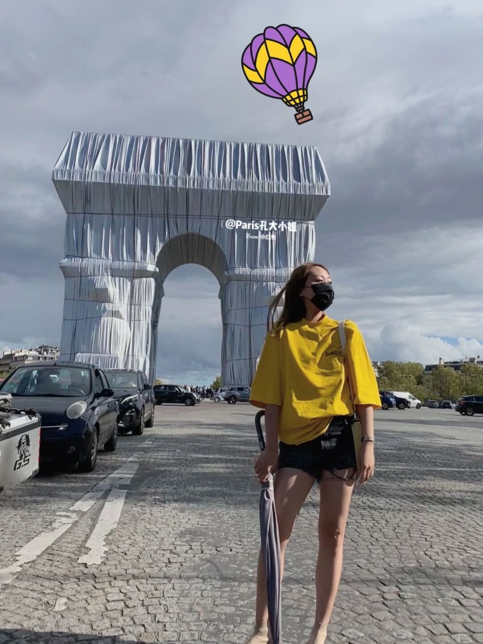 9715#包裹凯旋门# bag:#爱马仕# mini evelyne 90小鸡黄 t恤