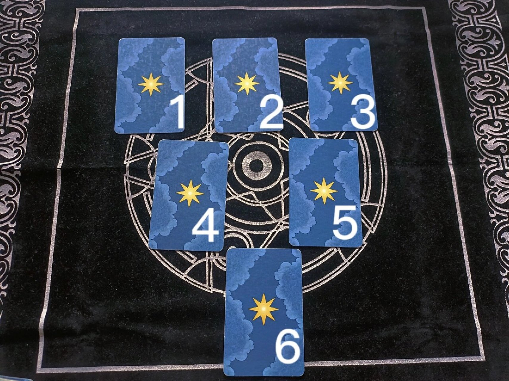 87塔罗牌阵分享(6-9张) 67三重门(图1) 67位置含义: 671.