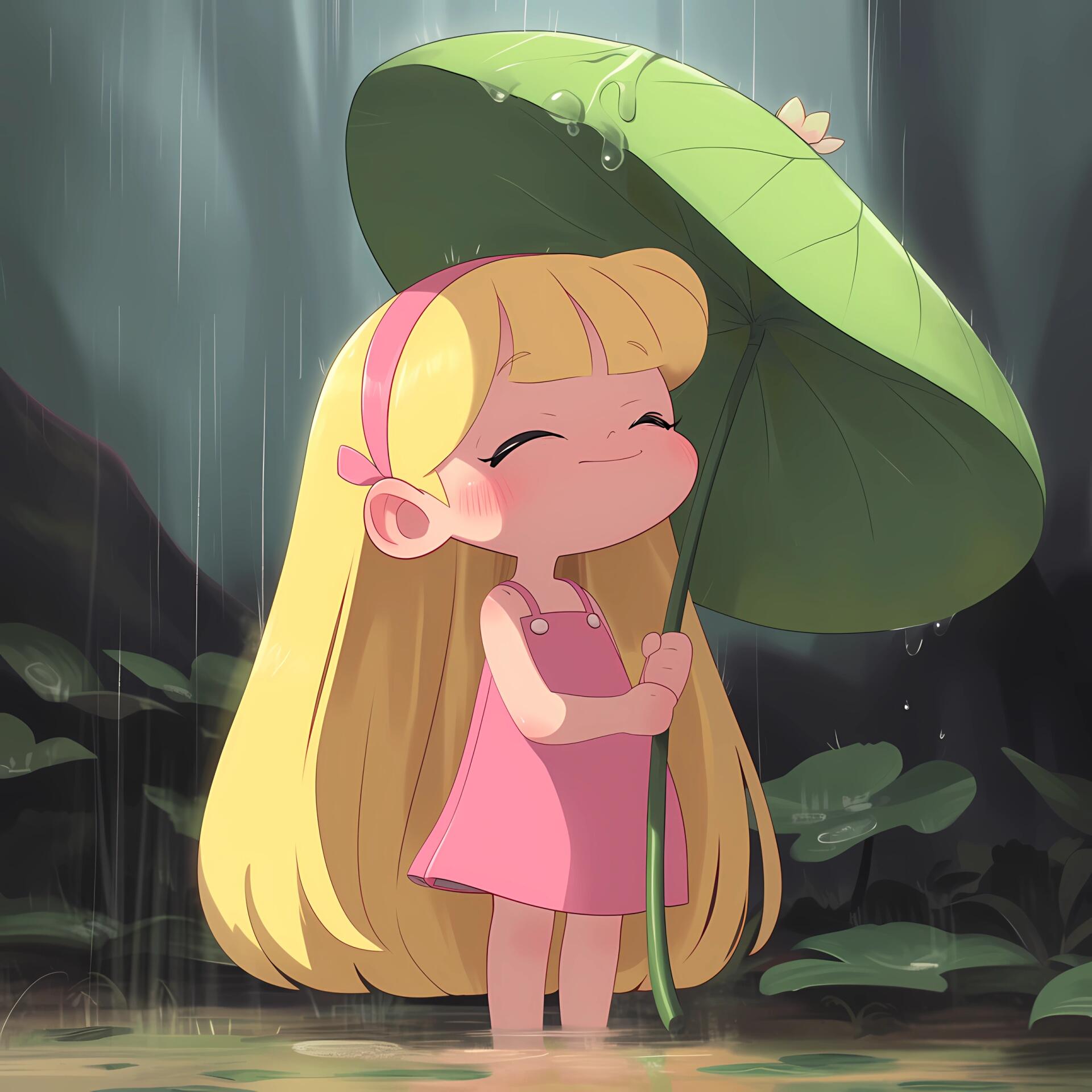 可爱鬼女生头像|大头大头,下雨不愁
