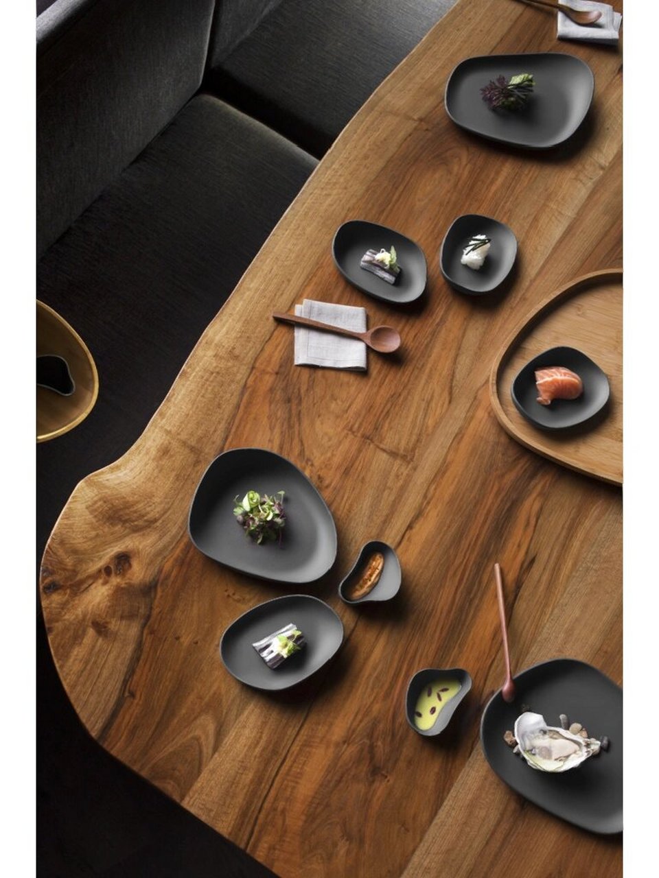 cookplay 有机流动的美 我们的瓷器 133002 c(最高强度) 超白瓷/黑