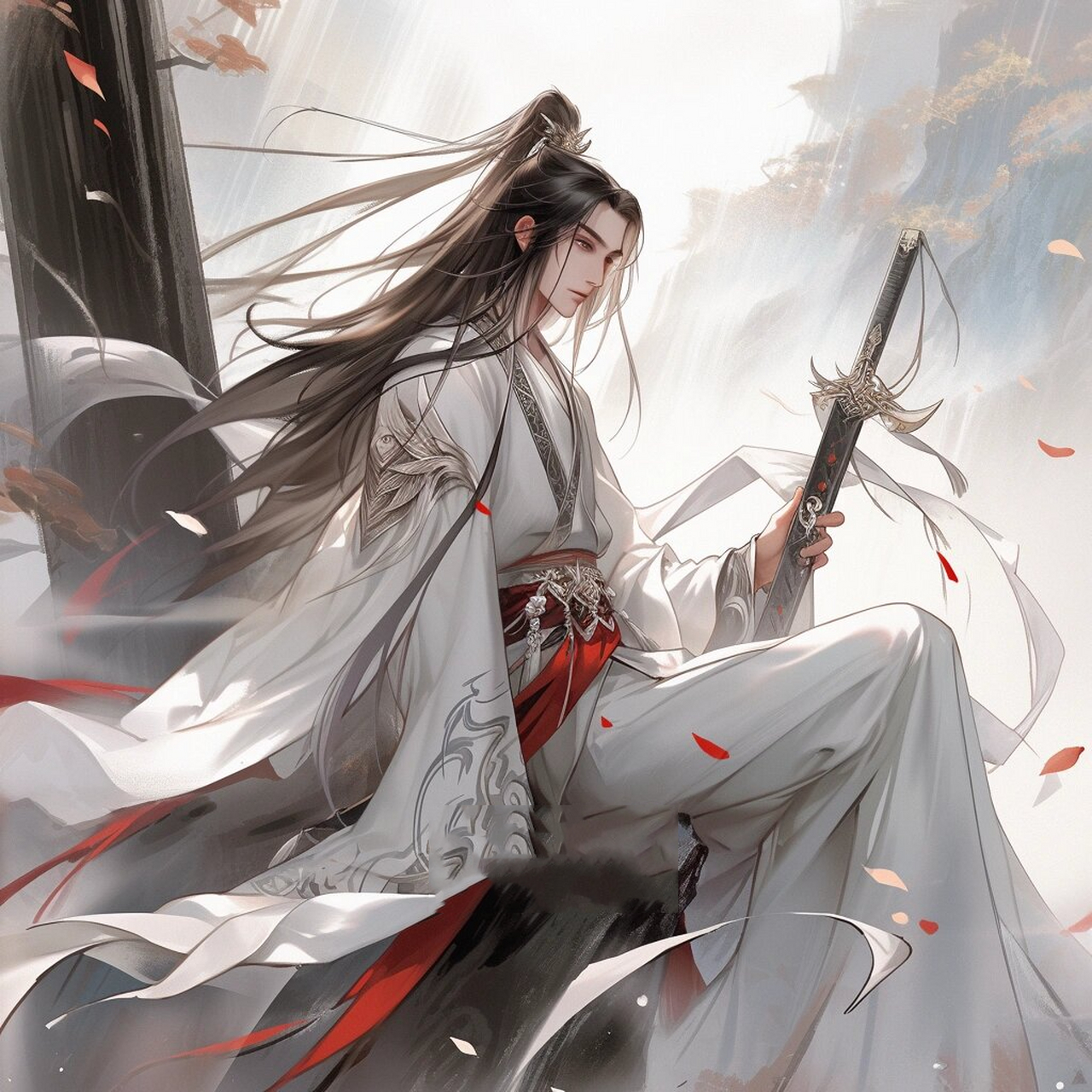 可曾听闻独臂大侠杨过|男生头像