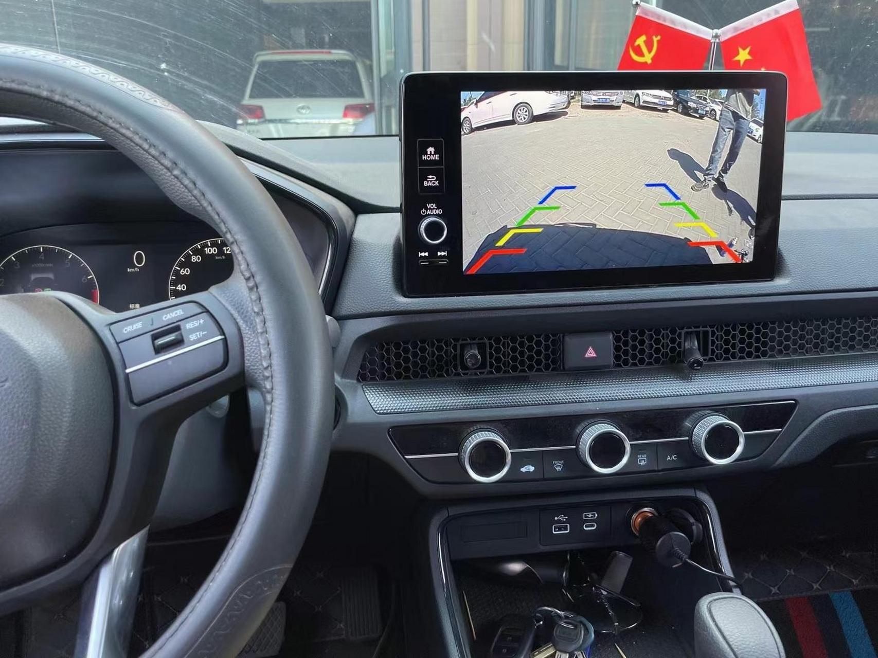 23款本田crv 皓影,原车升级 倒车影像!