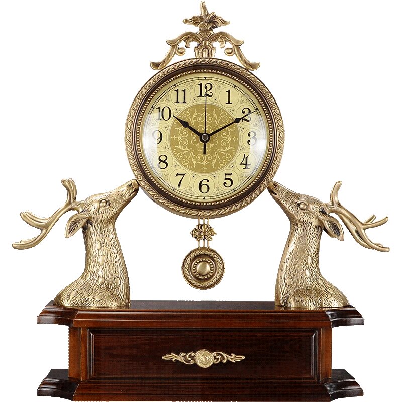 复古摆钟的素材