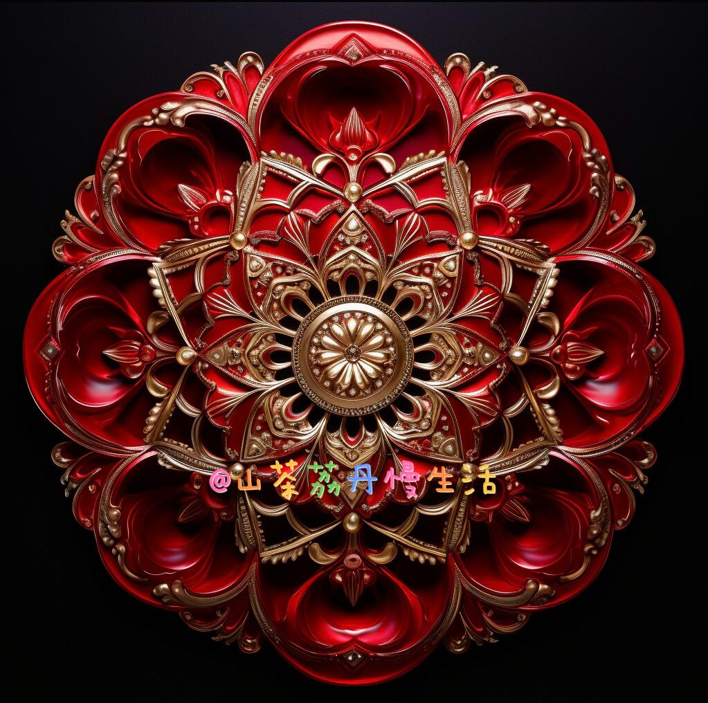 每日曼陀罗:获取红色能量❤️