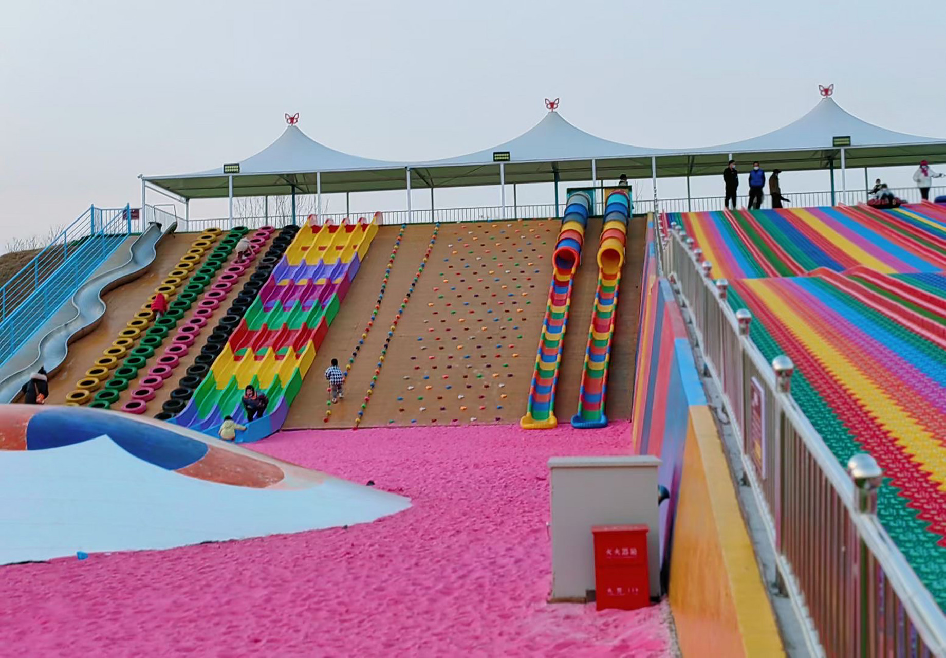 西安遛娃———乐米自然界 挺大的,玩的挺多,人不太多,现在各个平台都