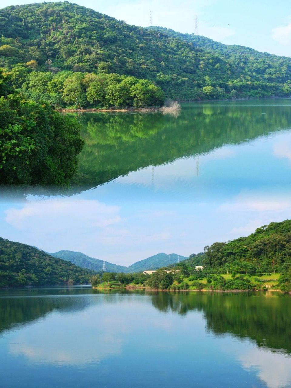 广州水声水库91 位于黄埔区萝岗街道 这里山水相依97 风景