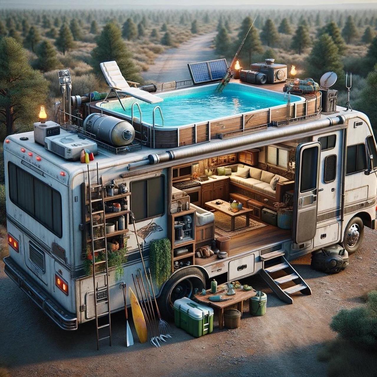 各种样式的末日生存房车,想选哪个?