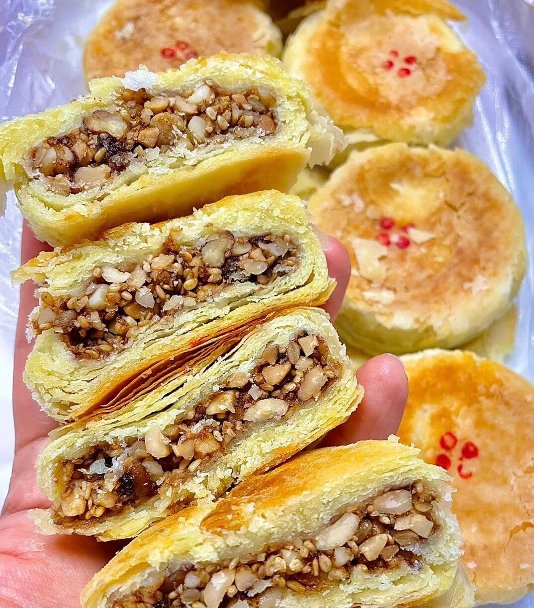 特产陕北子洲纯手工制作果馅 陕北榆林子洲的纯手工制造果馅,有两种