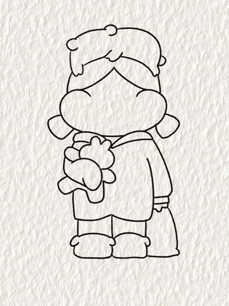 小肉球简笔画教程 粉丝投稿的小肉球来啦