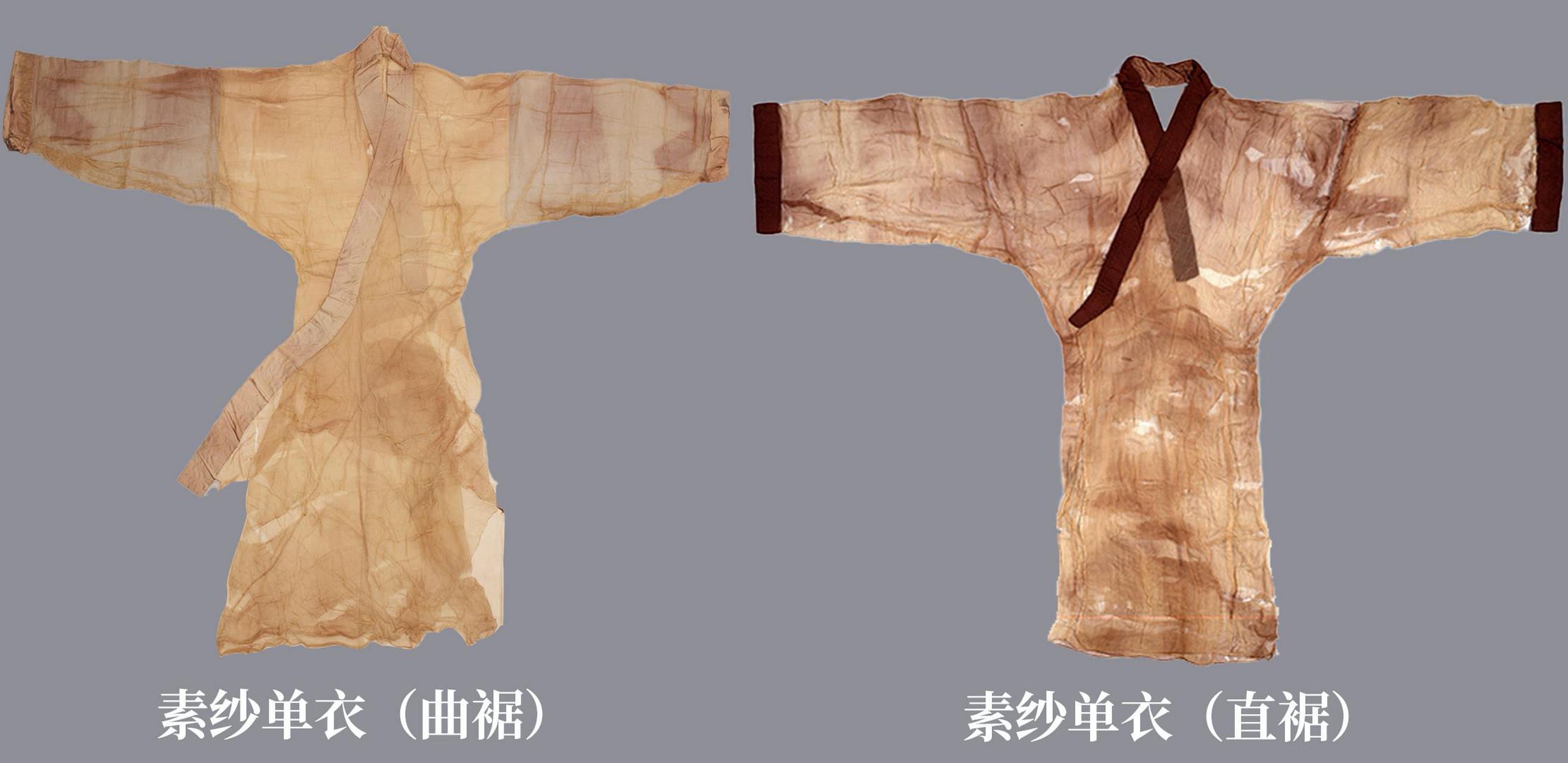 【#中国古人的制衣水平惊艳了#】湖南长沙马王堆一号汉墓出土的辛追