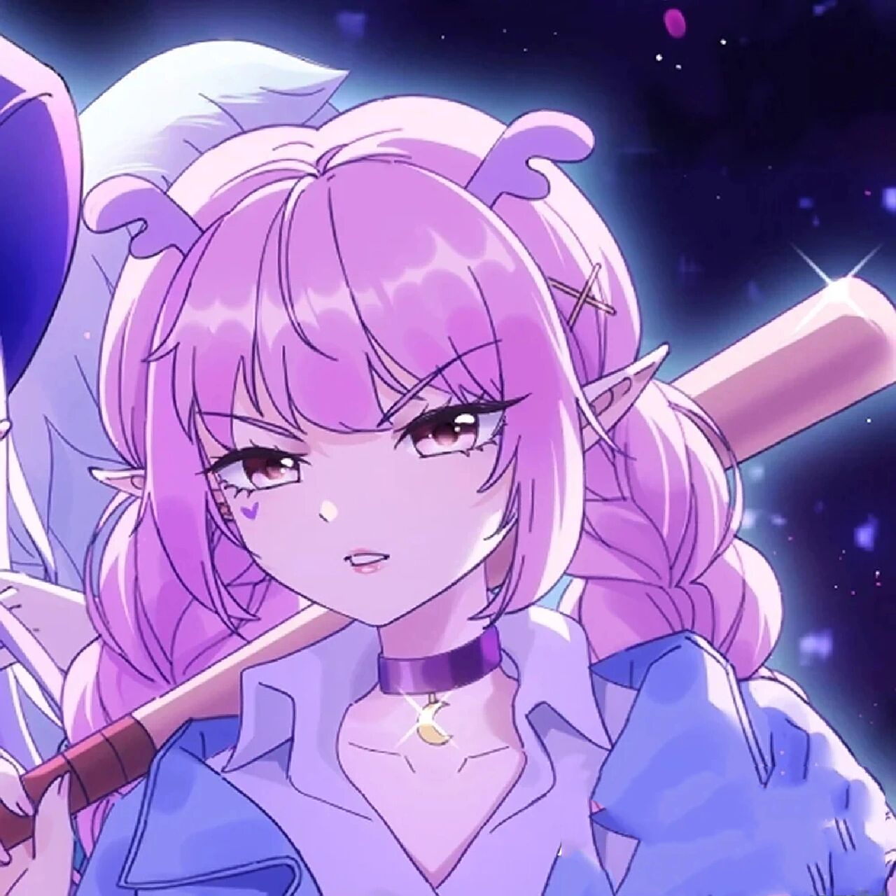 可爱闺蜜头像超仙 鼠星星和娜娜子闺蜜头像