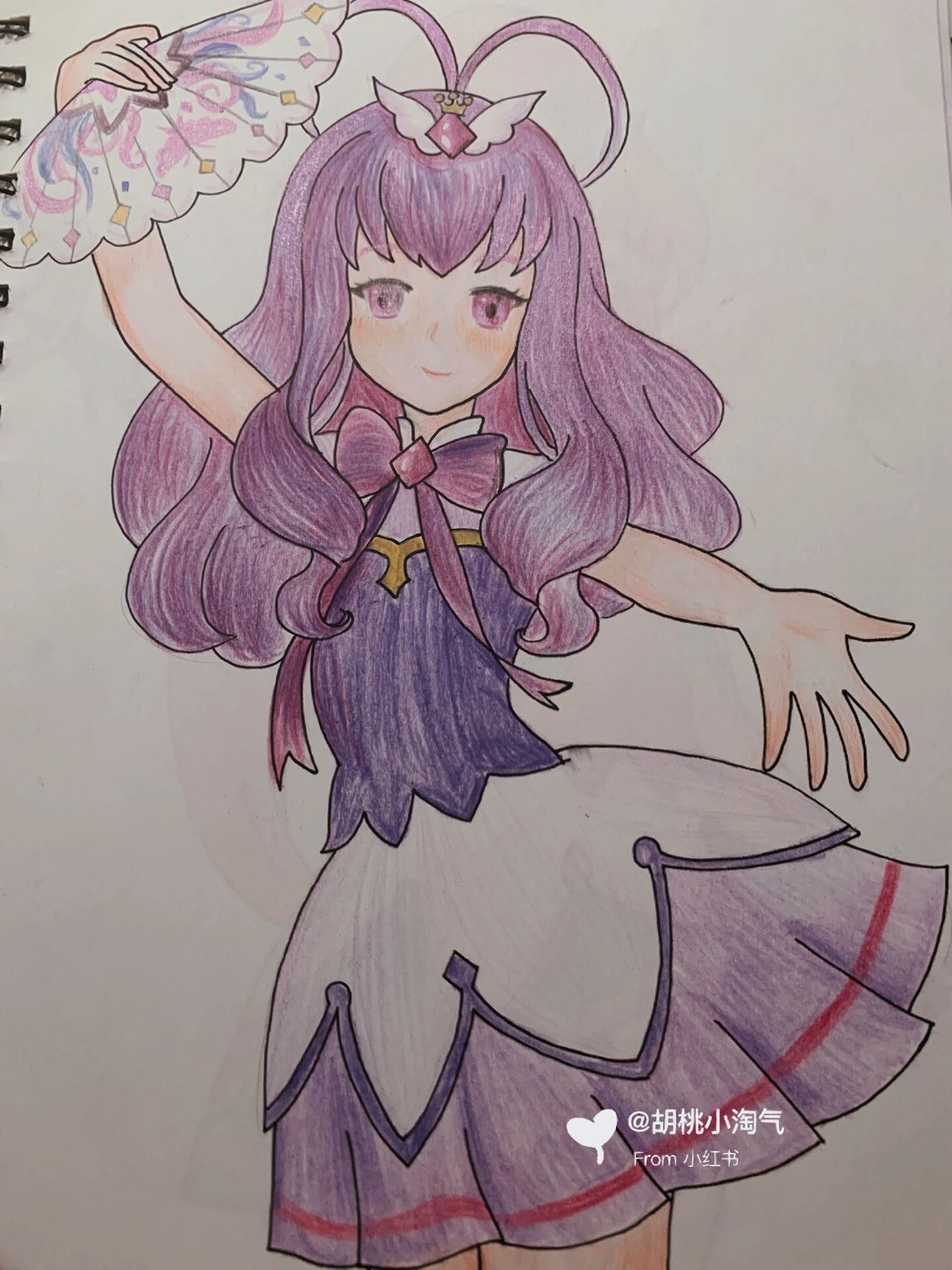 小花仙四时花语绘画全集 总算四时花语全员画完,还有安安,我还是比较