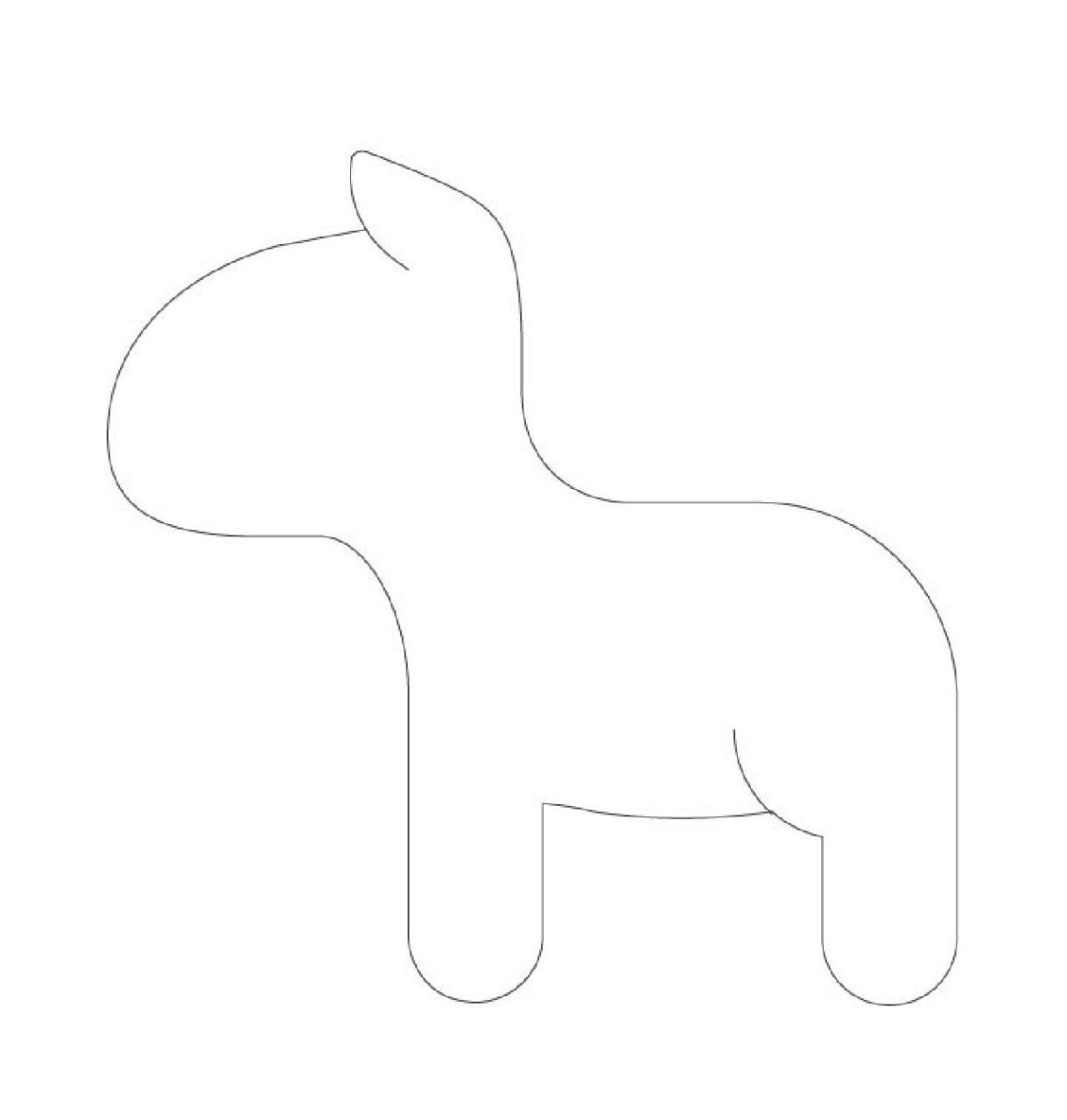 简笔画教程分享 小山羊